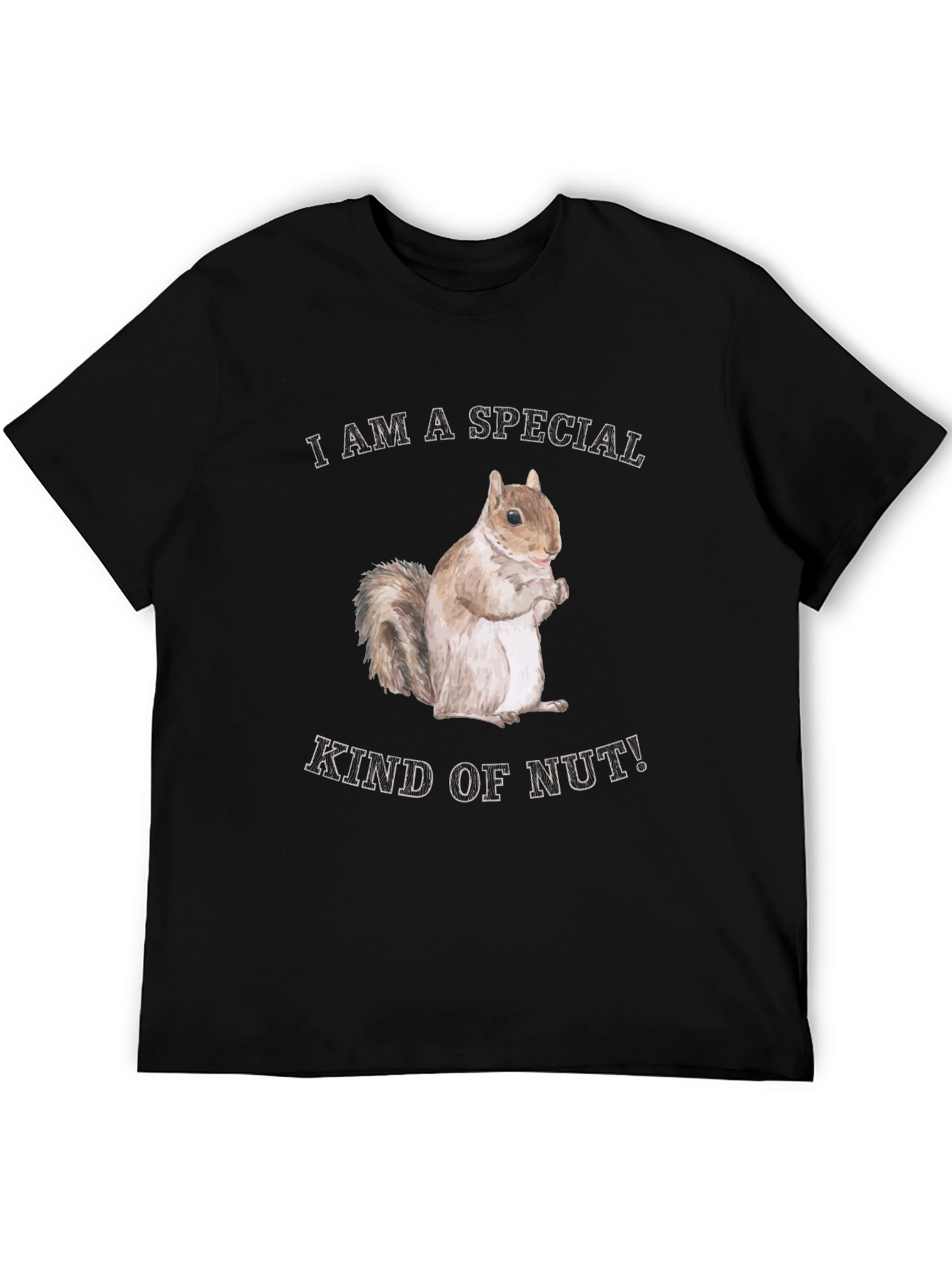 Funny Squirrel Special Kind of Nut Graphic T-Shirt