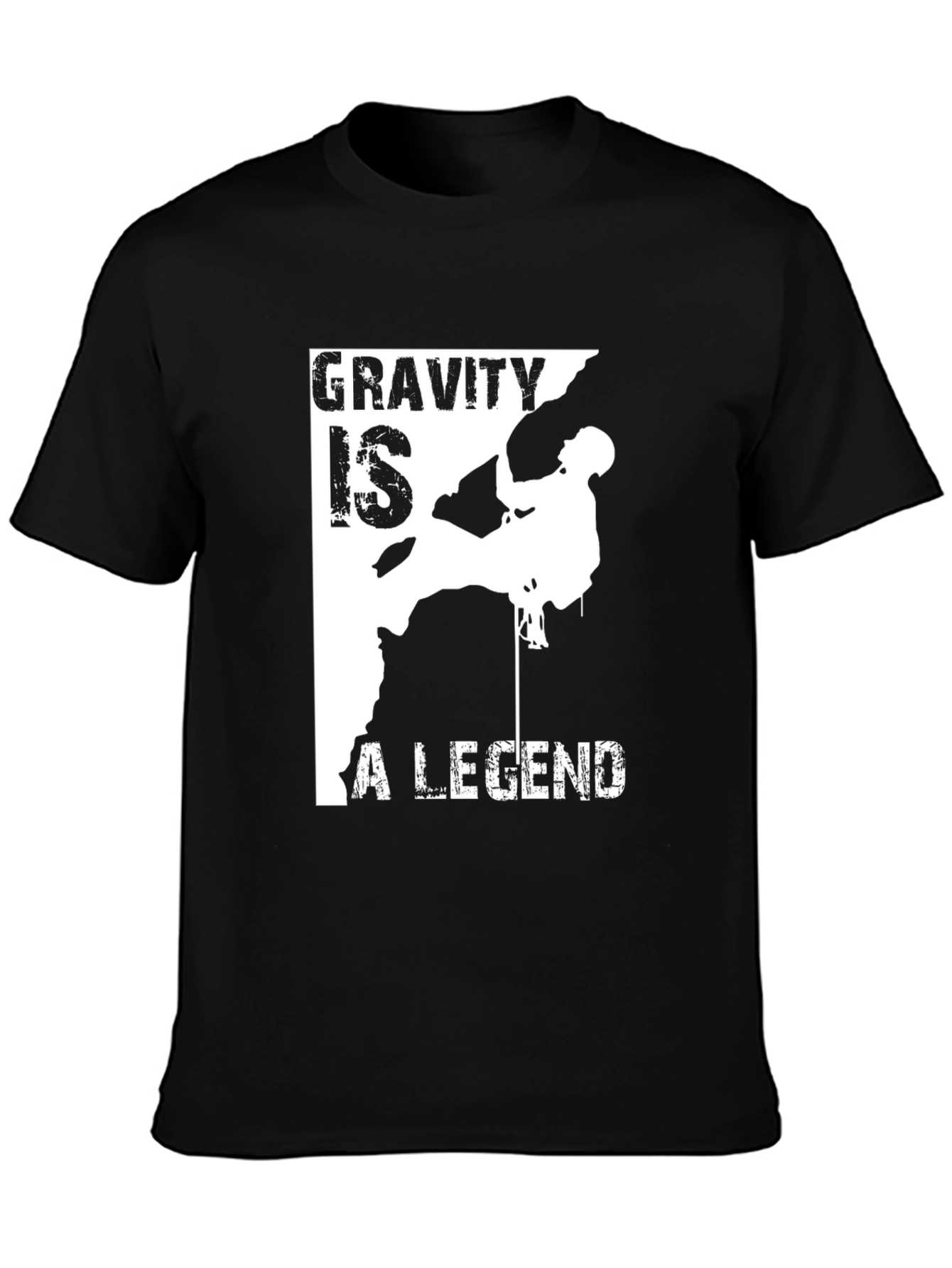 Gravity is a Legend Rock Climbing T-Shirt
