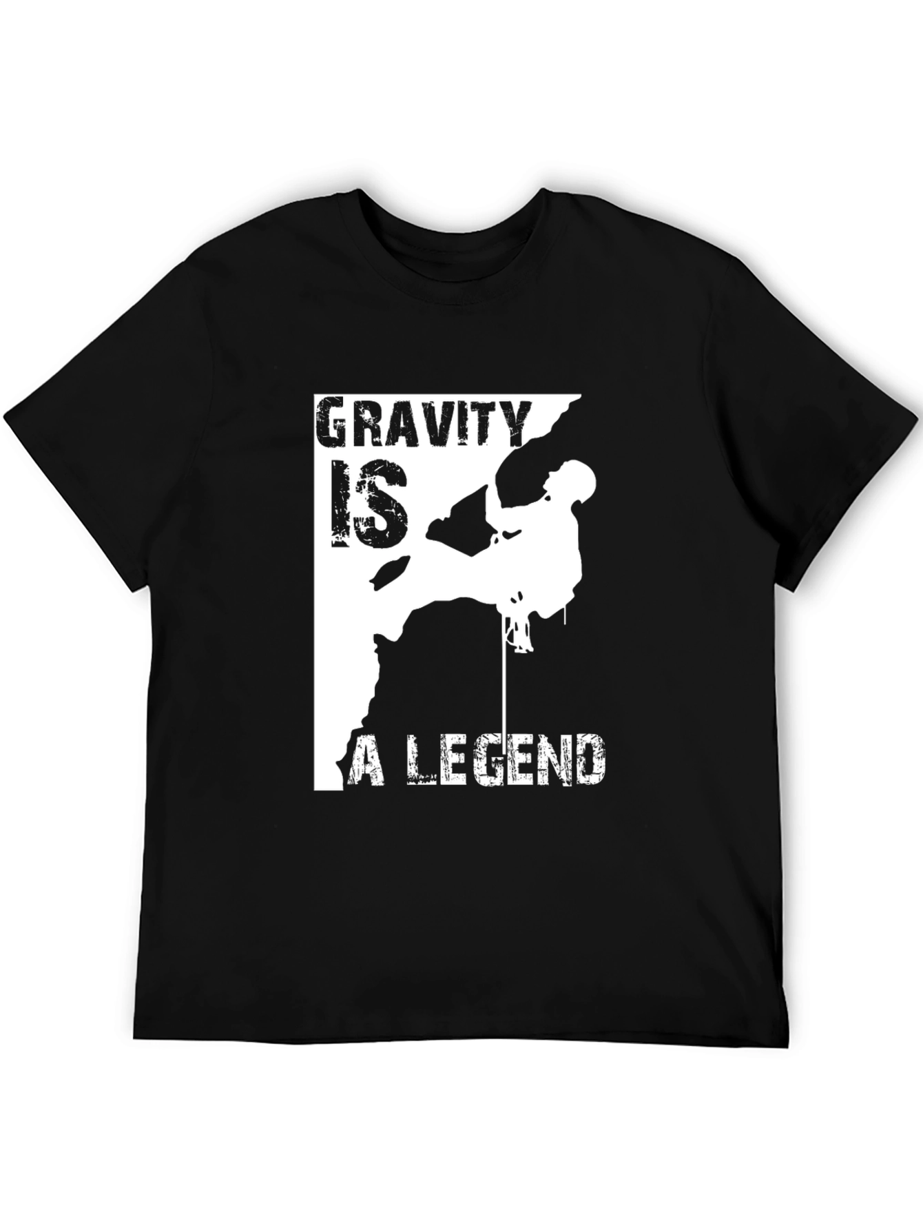 Gravity is a Legend Rock Climbing T-Shirt