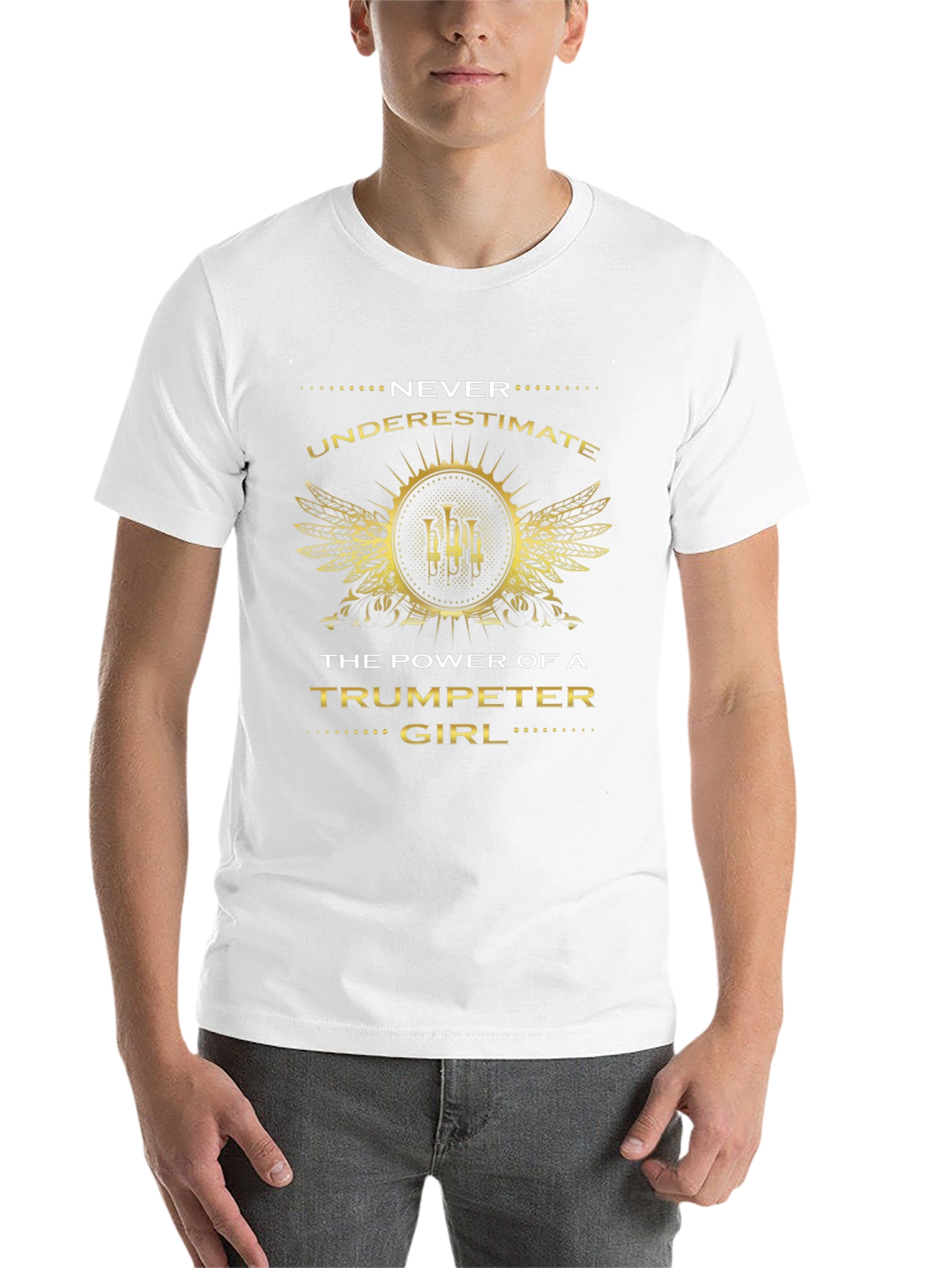 Trumpeter Girl T-Shirt - Never Underestimate!