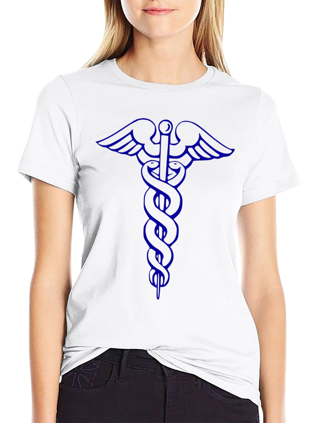 Caduceus T-Shirt - Medical Symbol Graphic Tee