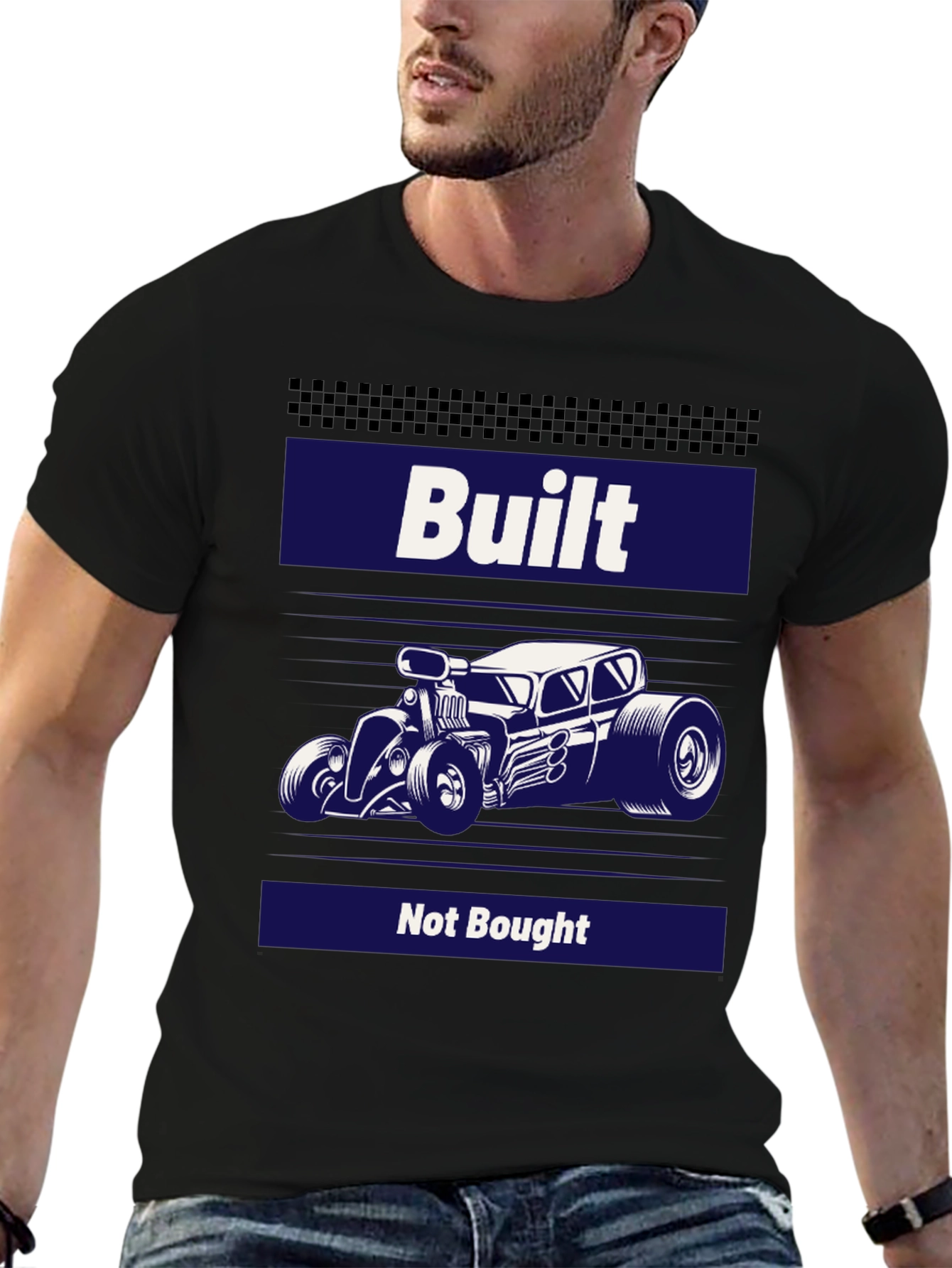 Built Not Bought Hot Rod T-Shirt