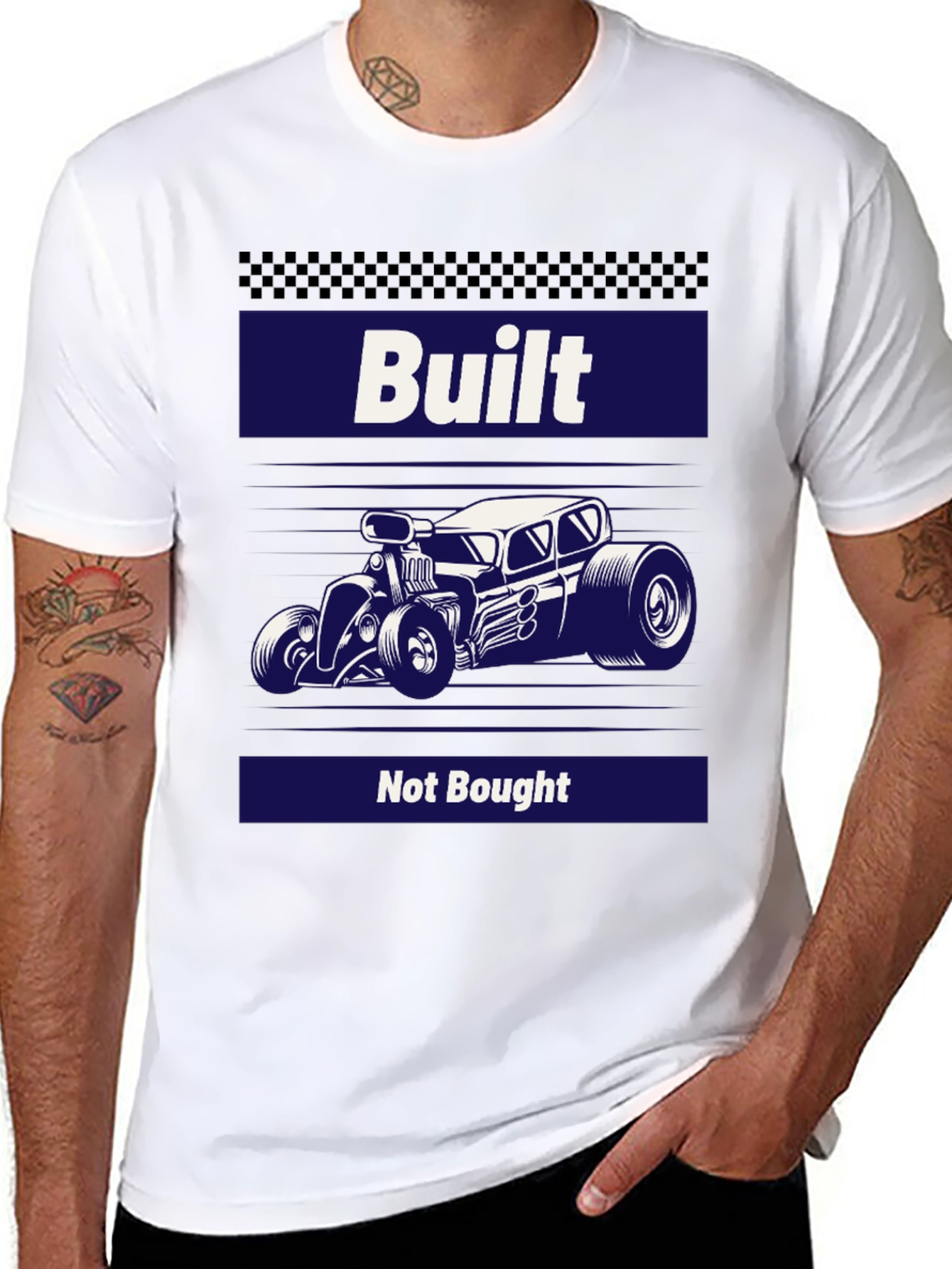 Built Not Bought Hot Rod T-Shirt