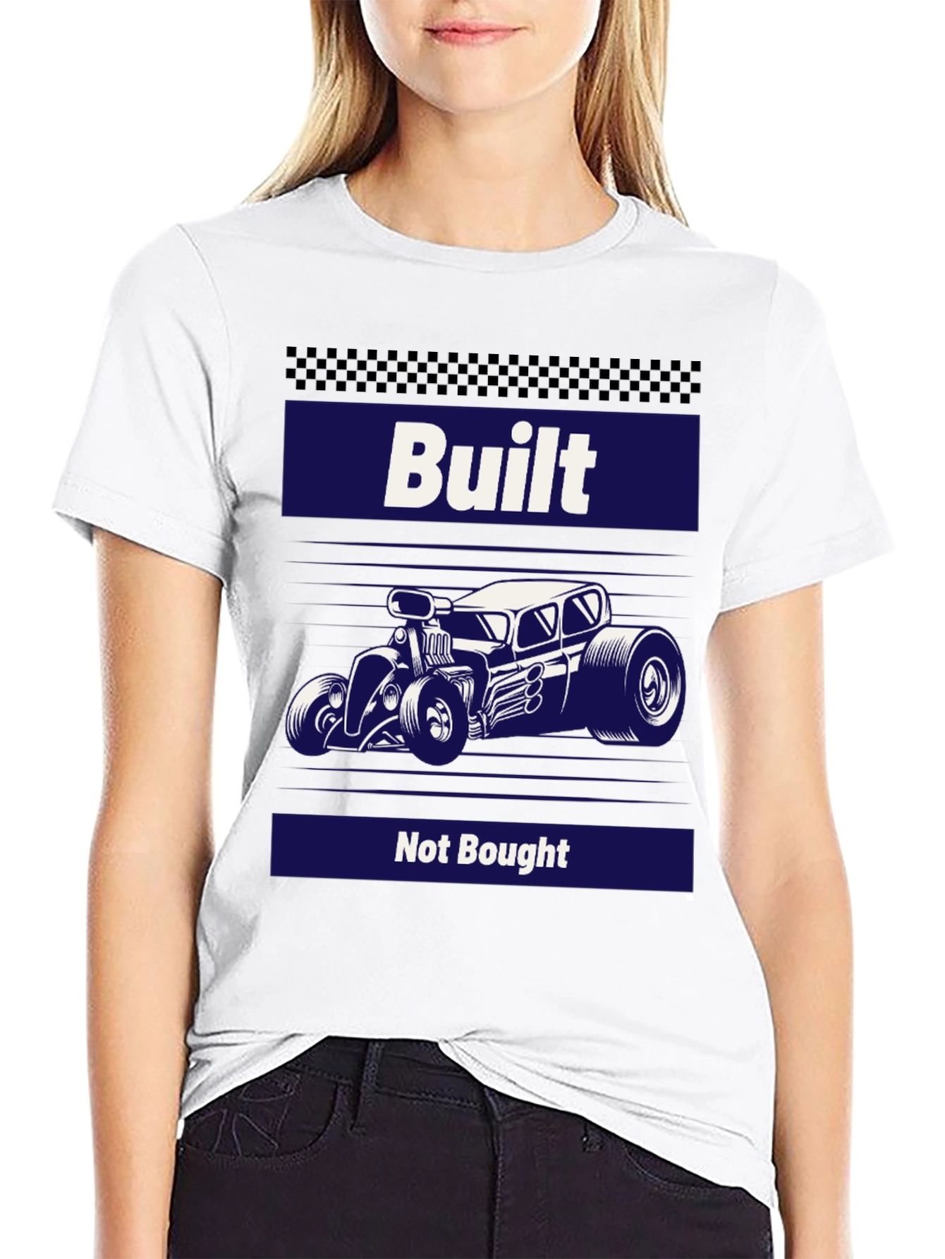 Built Not Bought Hot Rod T-Shirt