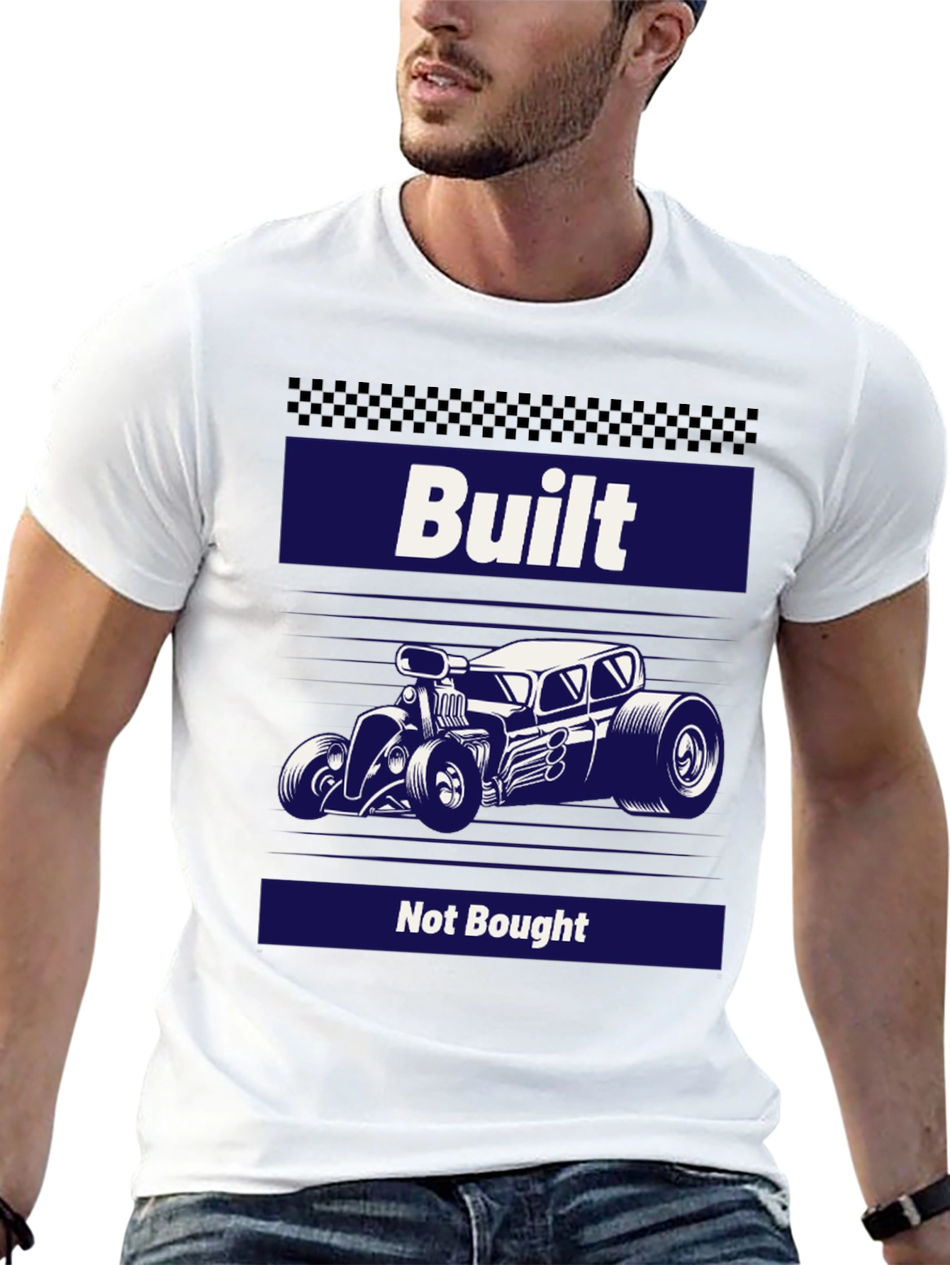 Built Not Bought Hot Rod T-Shirt