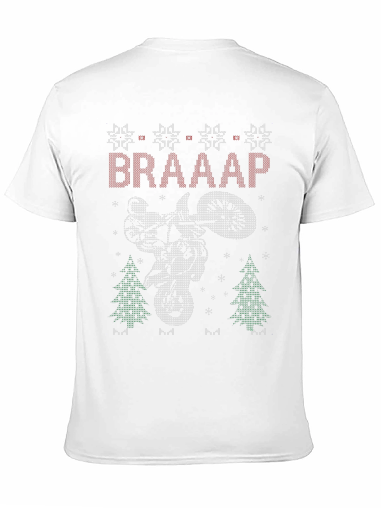 Braaap Motorcycle Christmas Sweater T-Shirt