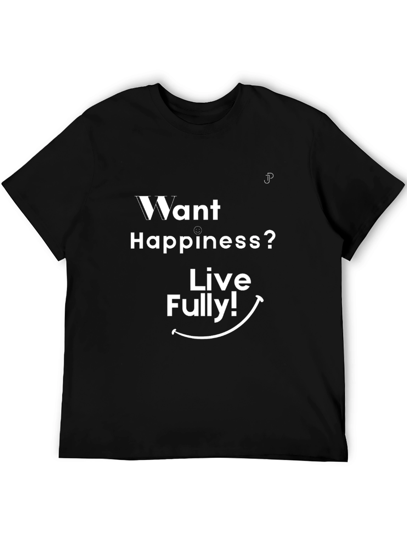 Happiness Graphic Tee - Live Fully T-Shirt