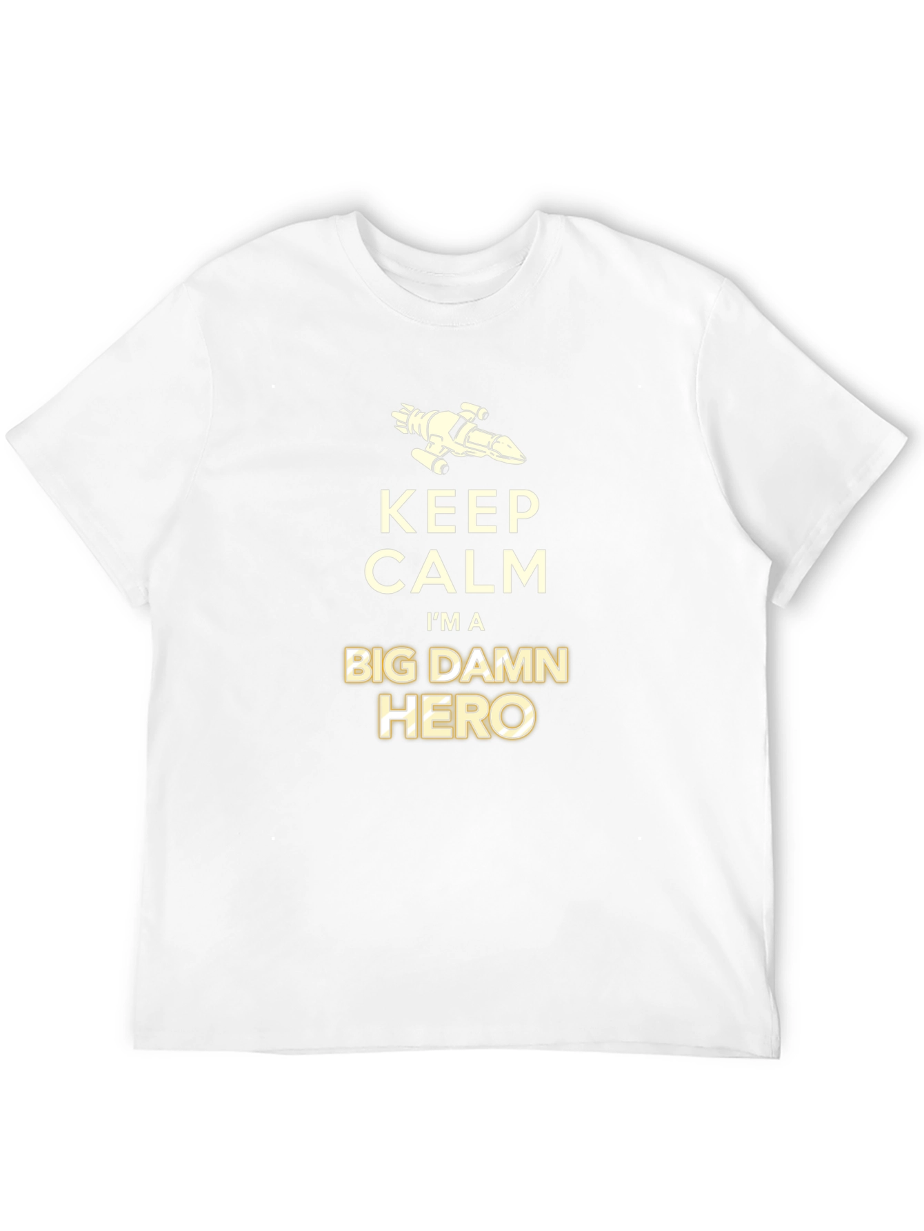 Keep Calm Big Damn Hero T-Shirt
