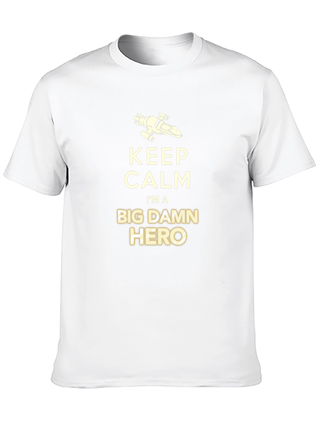 Keep Calm Big Damn Hero T-Shirt