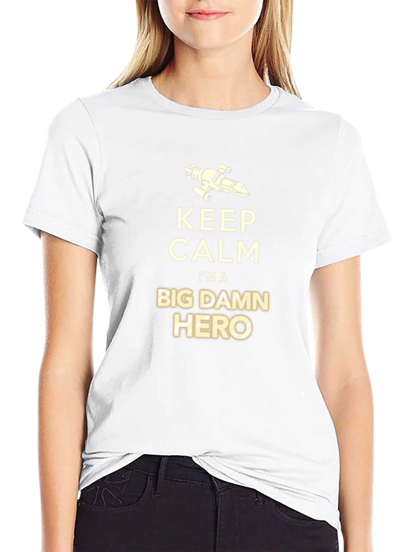 Keep Calm Big Damn Hero T-Shirt