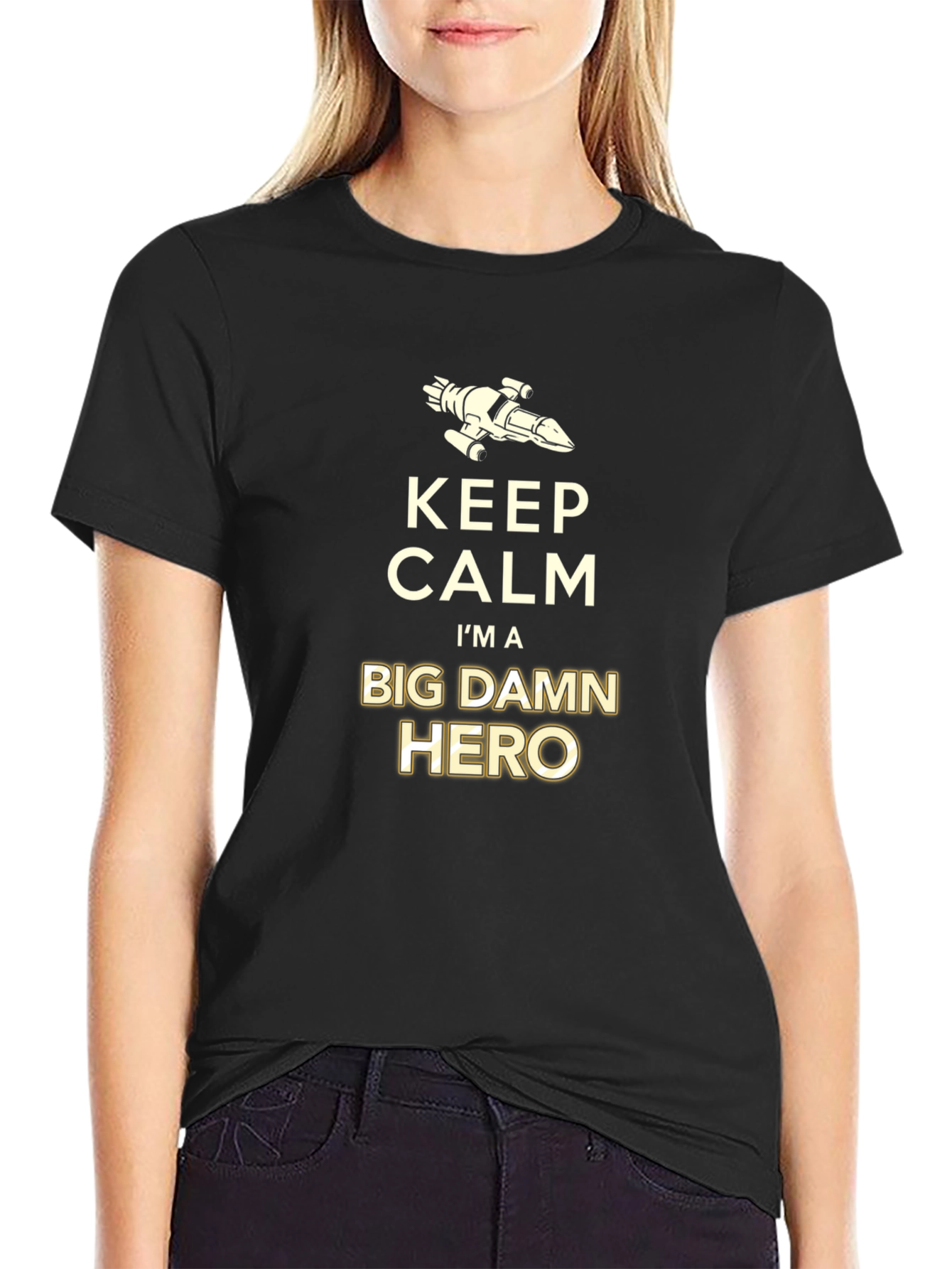 Keep Calm Big Damn Hero T-Shirt