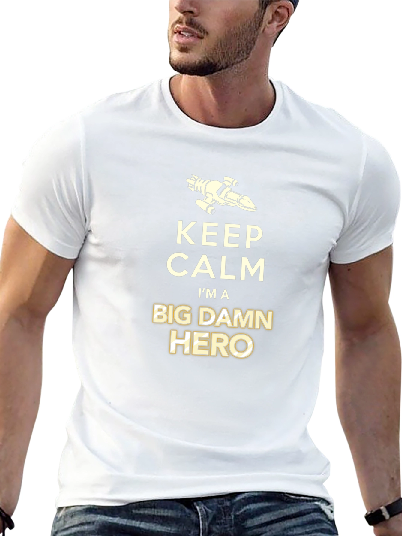 Keep Calm Big Damn Hero T-Shirt