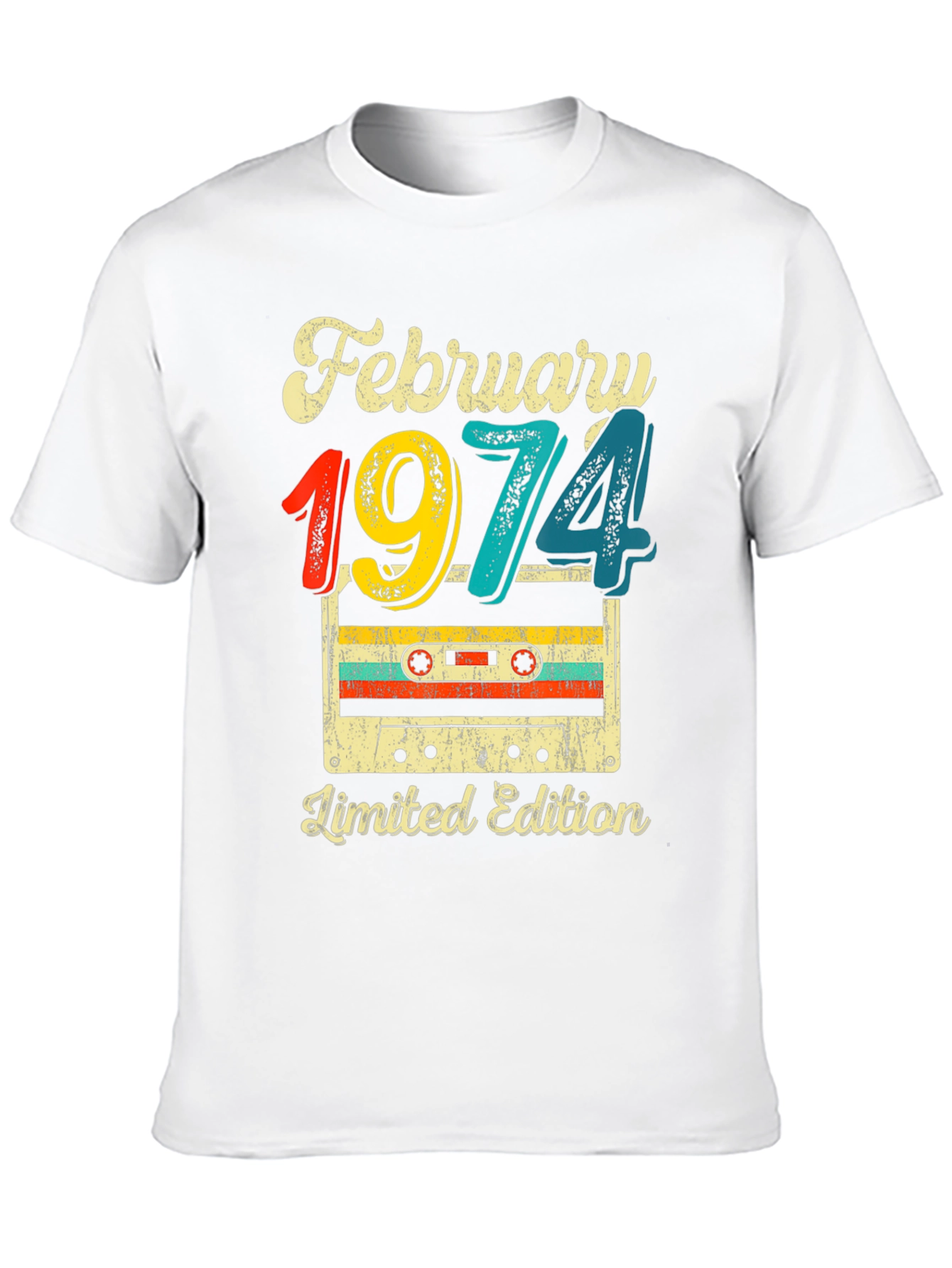 February 1974 Limited Edition Cassette T-Shirt