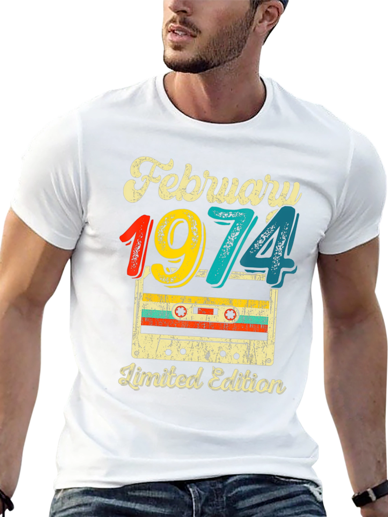 February 1974 Limited Edition Cassette T-Shirt