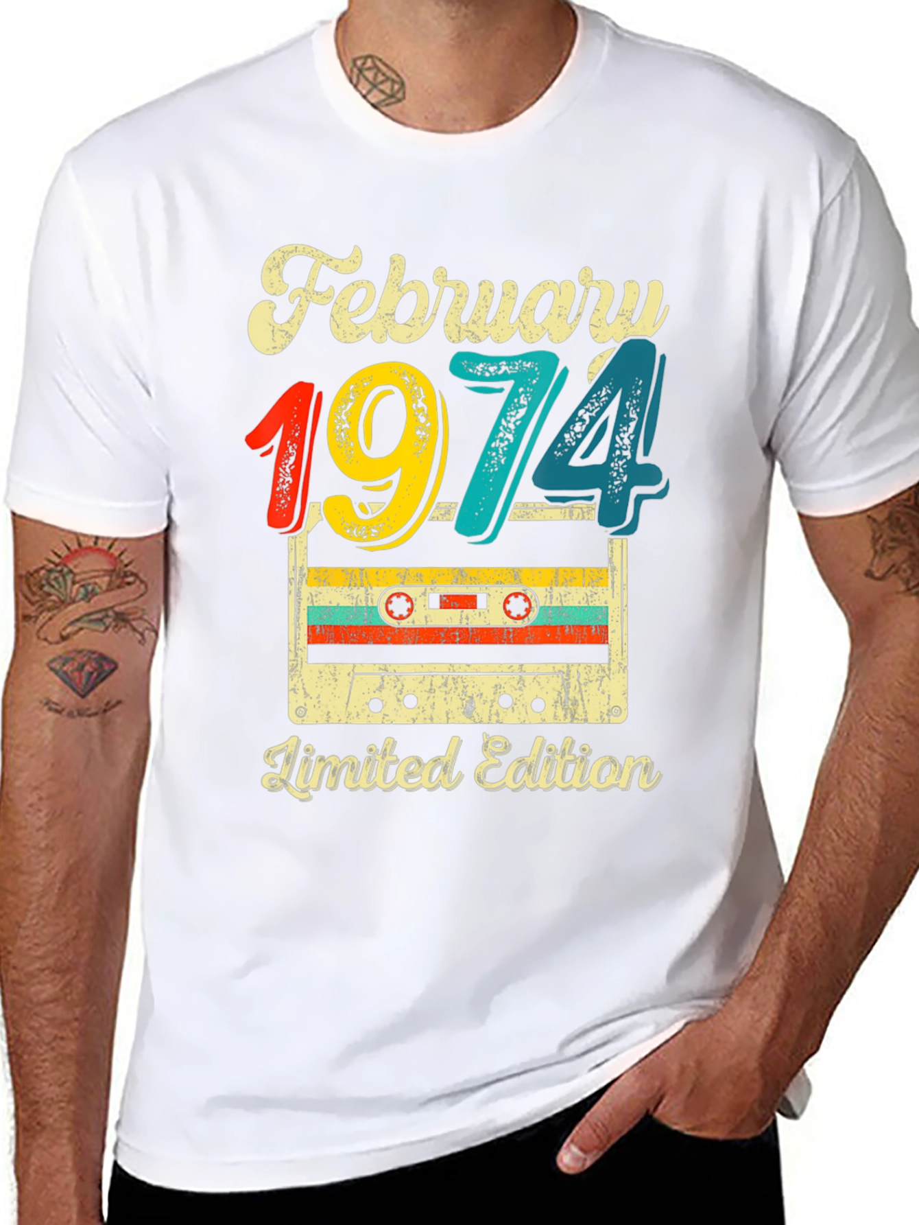 February 1974 Limited Edition Cassette T-Shirt