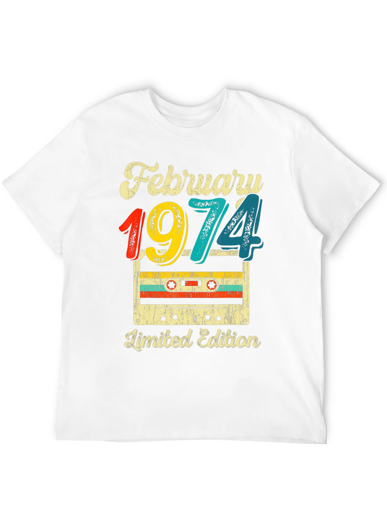 February 1974 Limited Edition Cassette T-Shirt