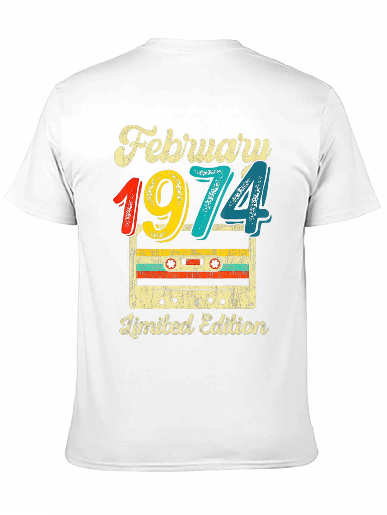 February 1974 Limited Edition Cassette T-Shirt