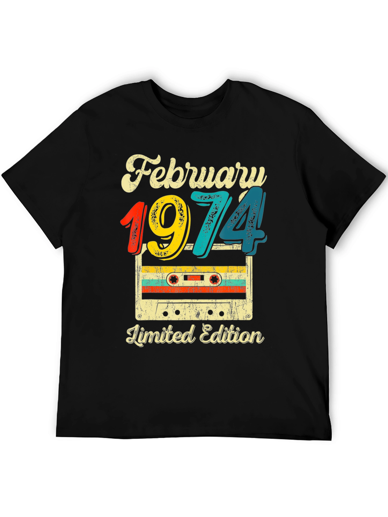 February 1974 Limited Edition Cassette T-Shirt