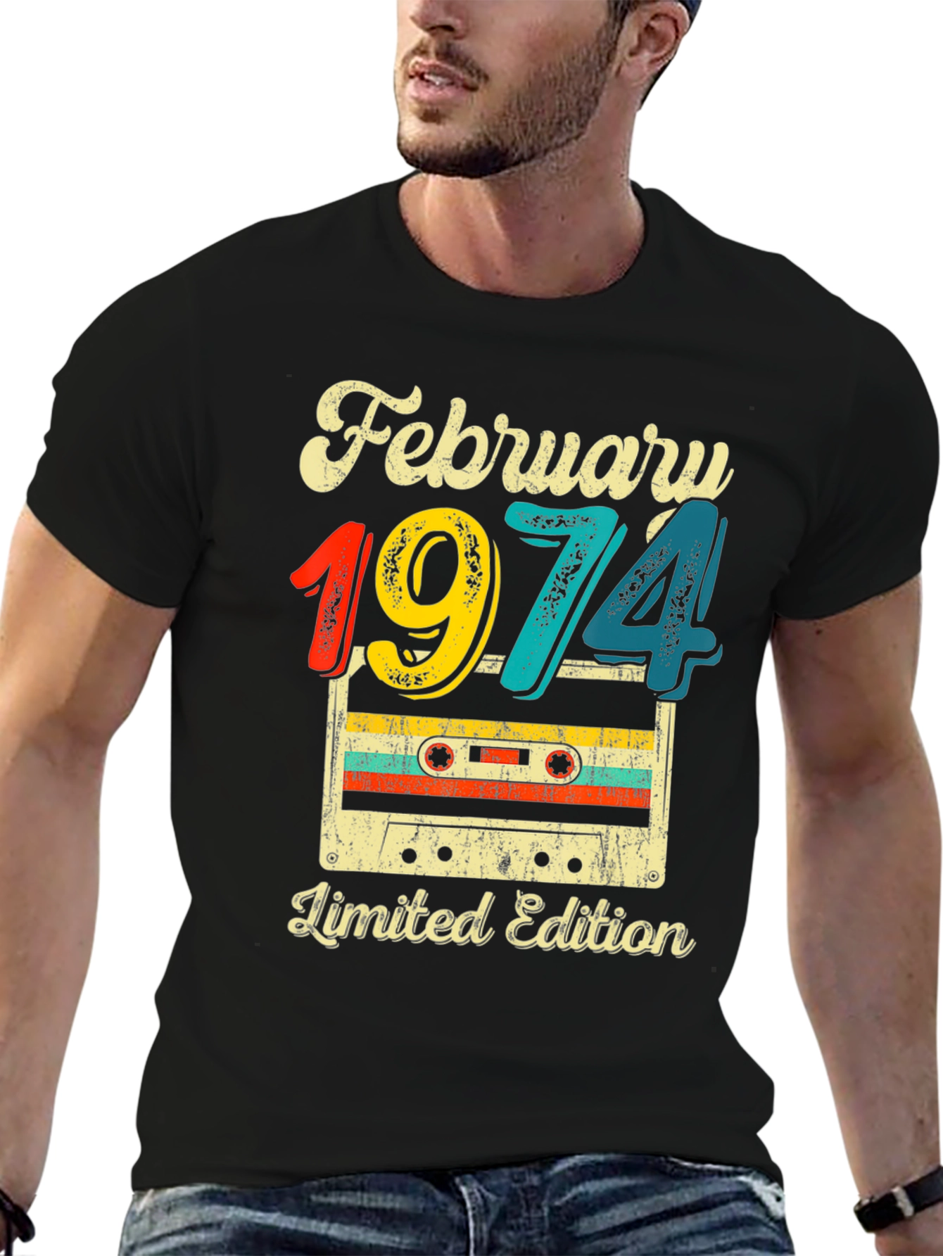 February 1974 Limited Edition Cassette T-Shirt