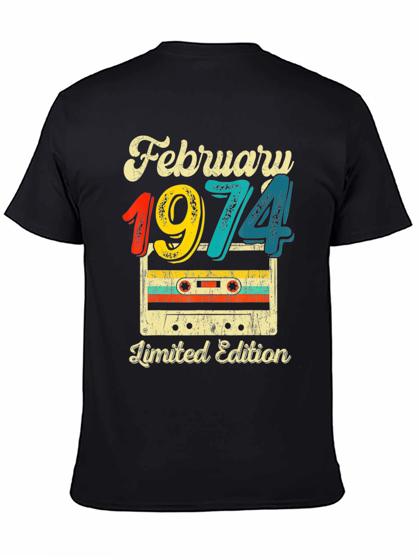 February 1974 Limited Edition Cassette T-Shirt