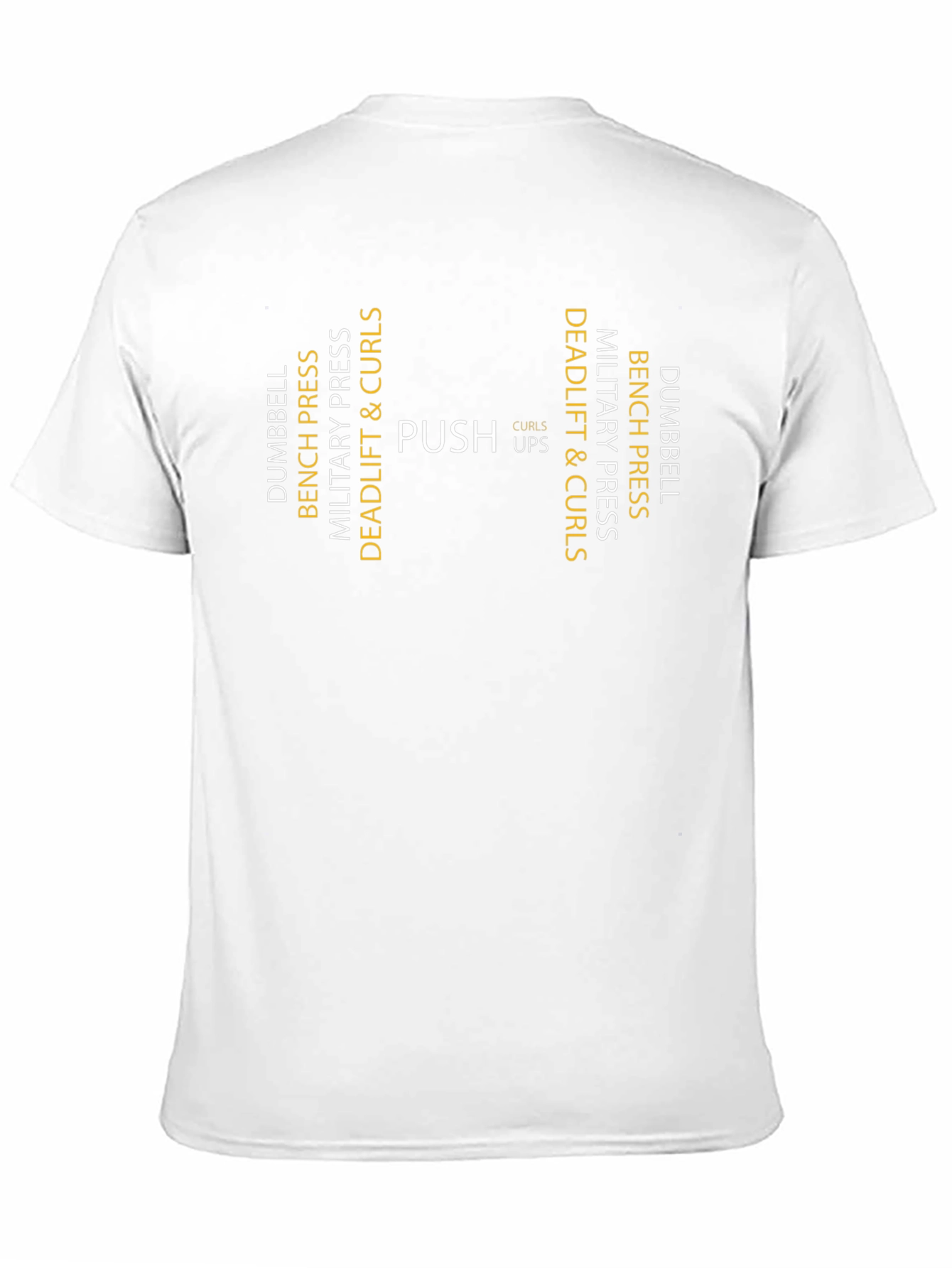 Gym Motivation T-Shirt - Push Through Your Workout!