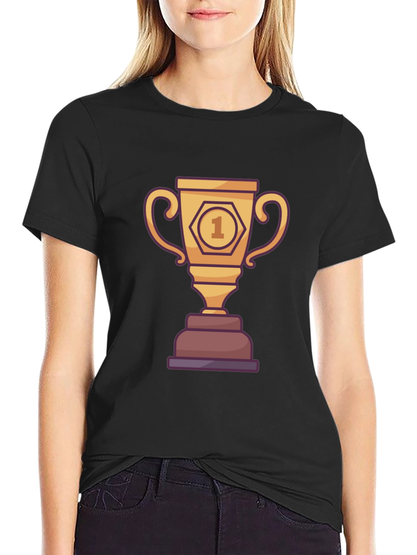 Trophy Graphic Tee - Winner T-Shirt