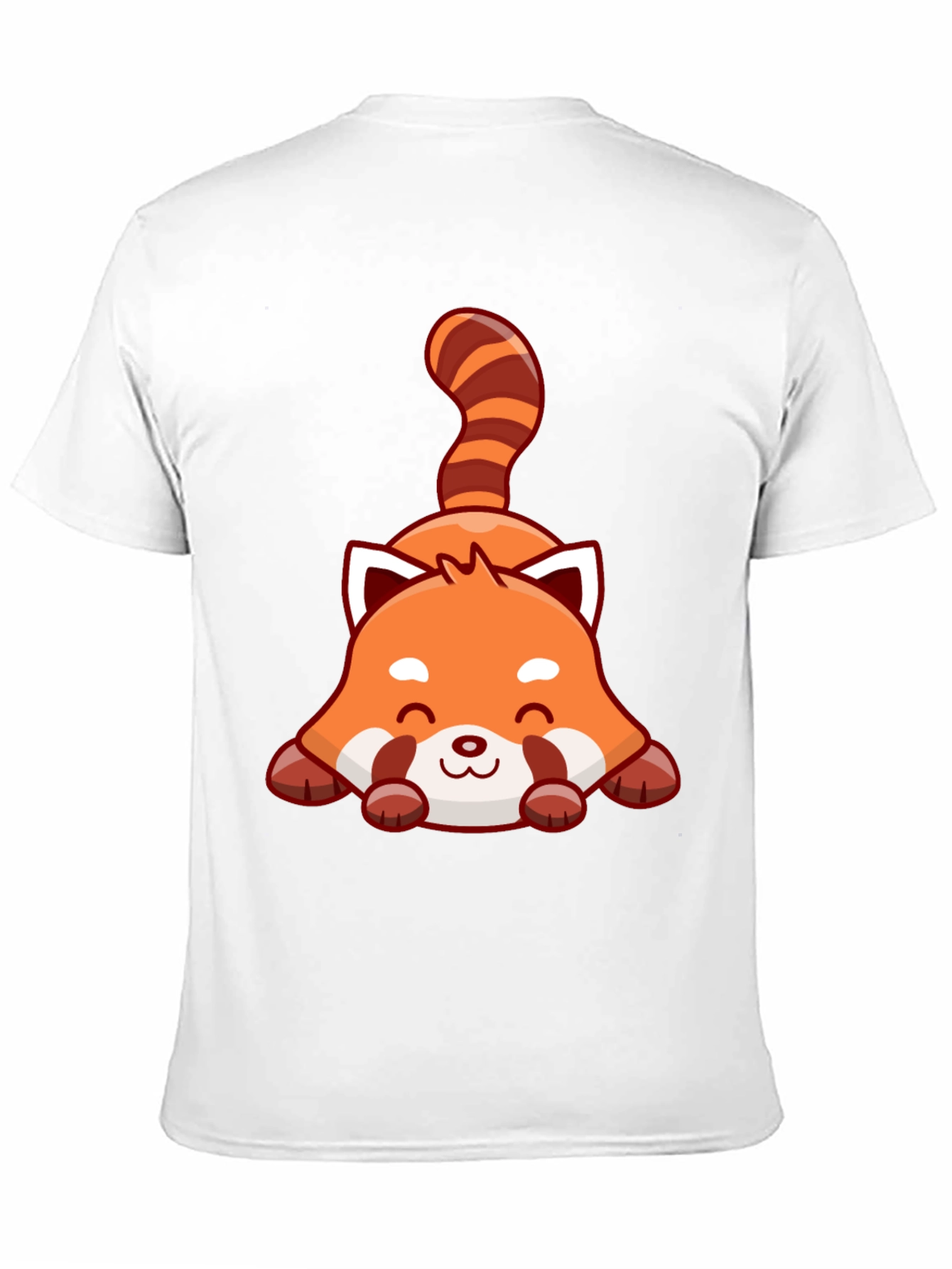 Cute Red Panda Graphic Tee - Unisex Black T-Shirt