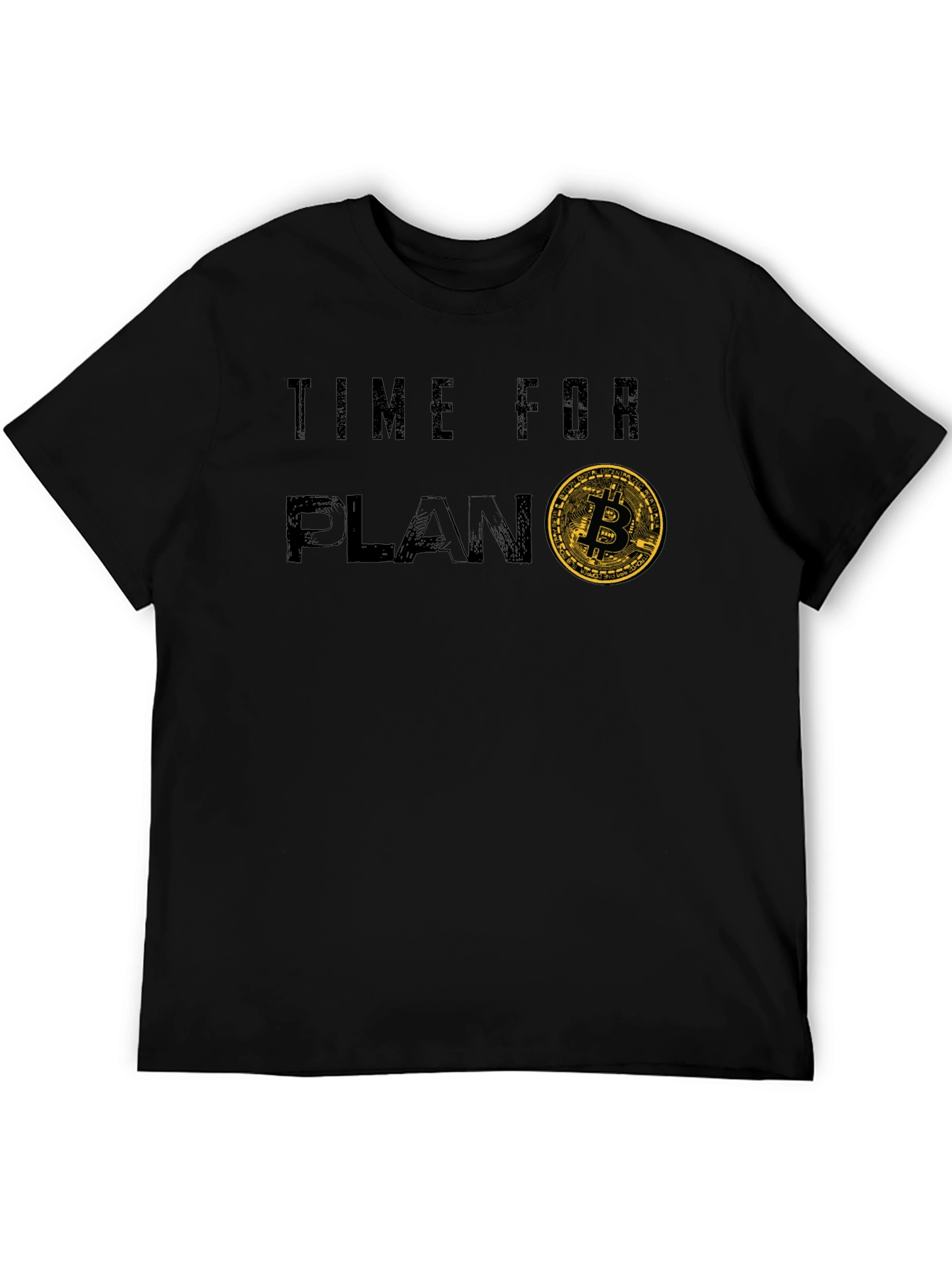 Time for Plan B Bitcoin Graphic T-Shirt