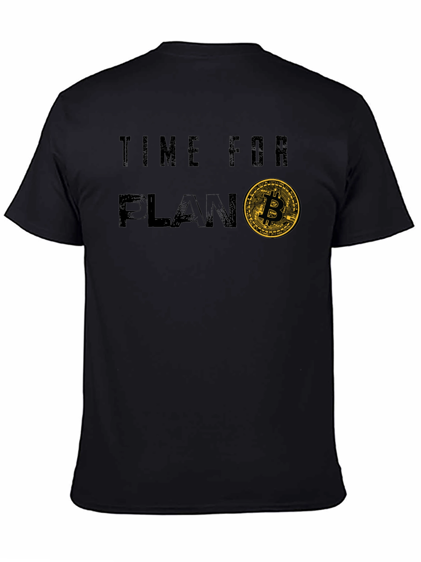 Time for Plan B Bitcoin Graphic T-Shirt