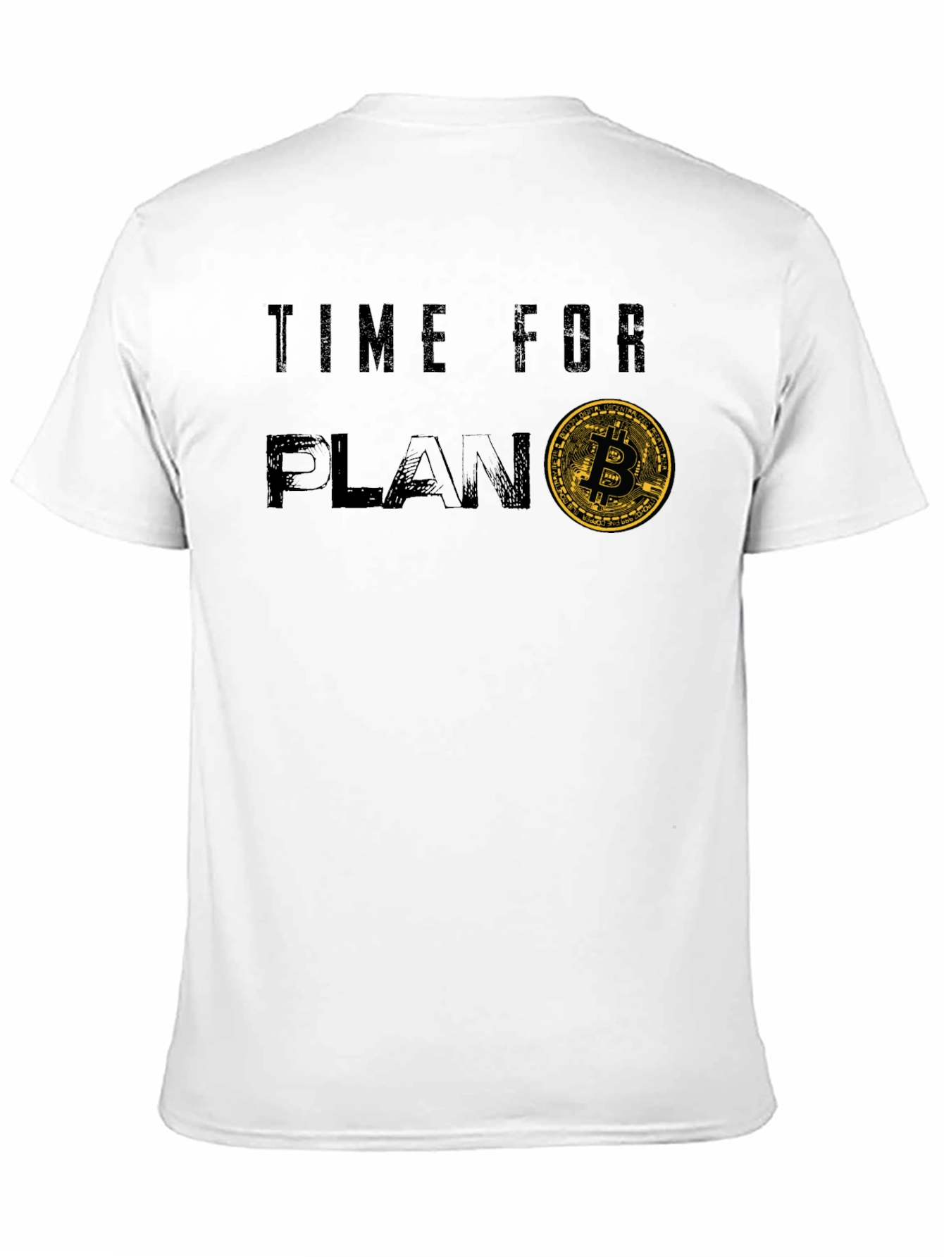 Time for Plan B Bitcoin Graphic T-Shirt