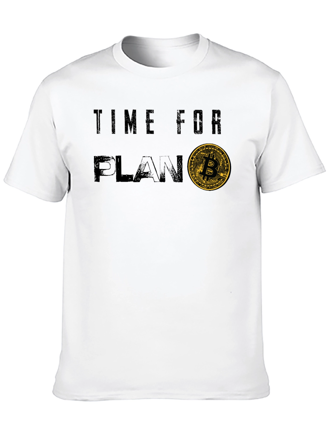 Time for Plan B Bitcoin Graphic T-Shirt