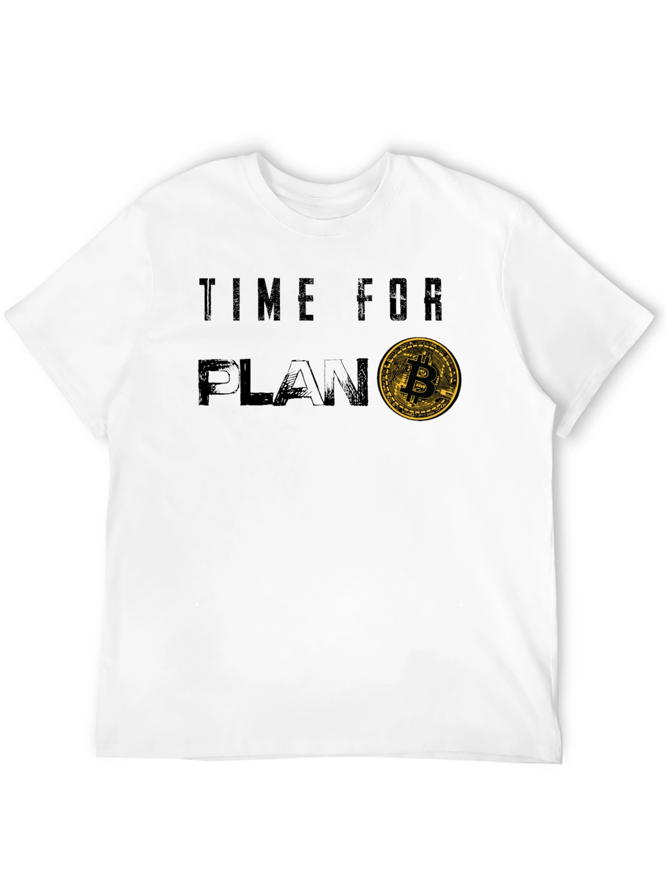 Time for Plan B Bitcoin Graphic T-Shirt