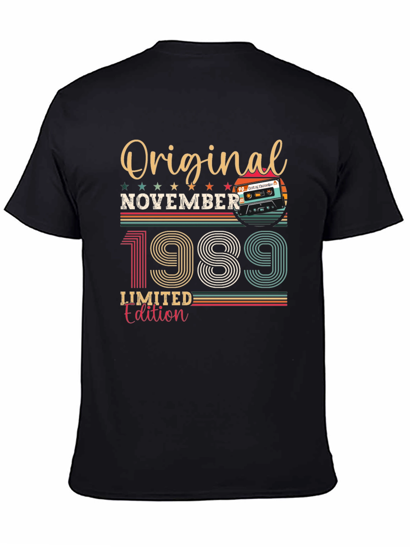 Original November 1989 Limited Edition Birthday T-Shirt
