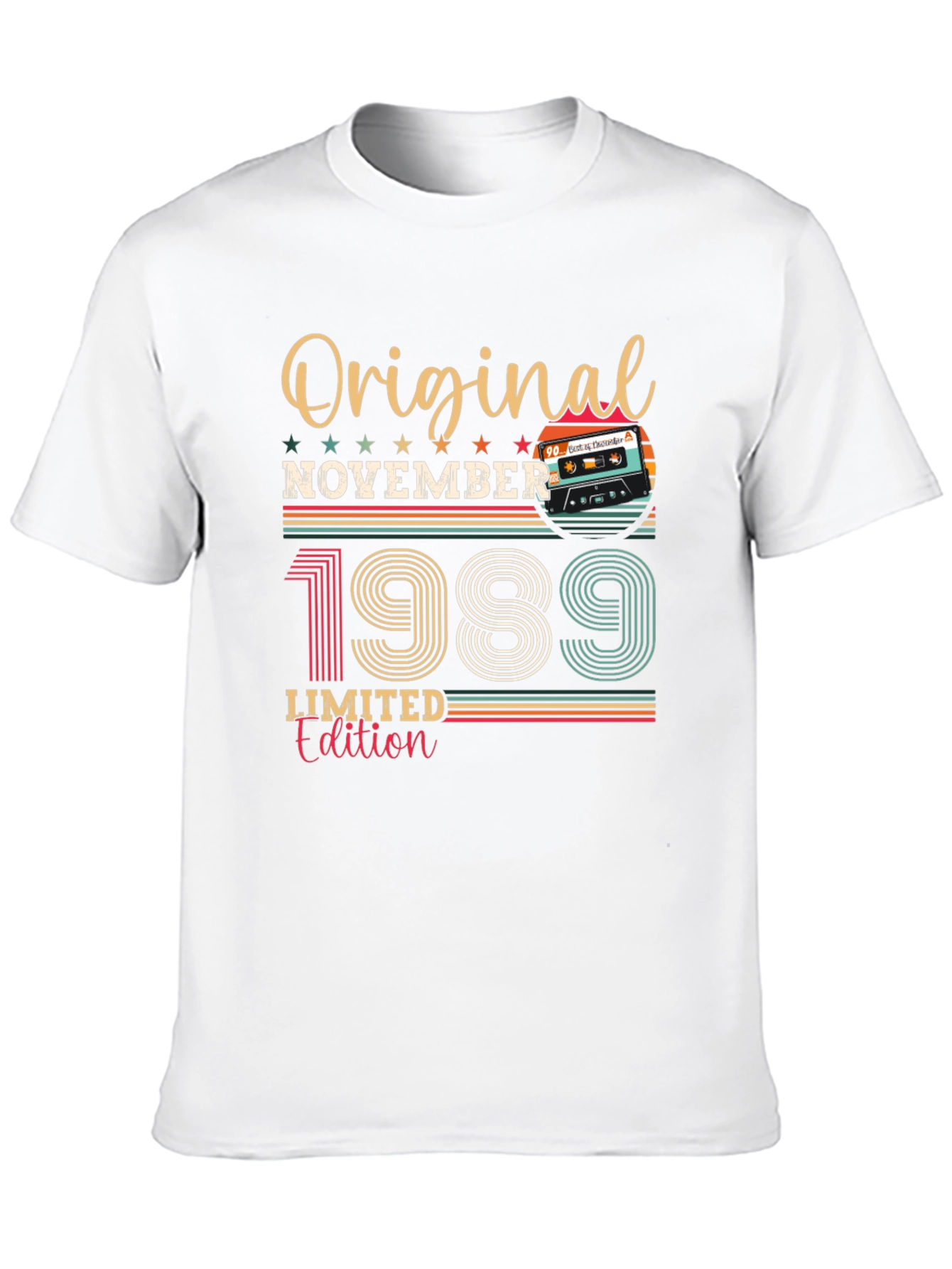 Original November 1989 Limited Edition Birthday T-Shirt