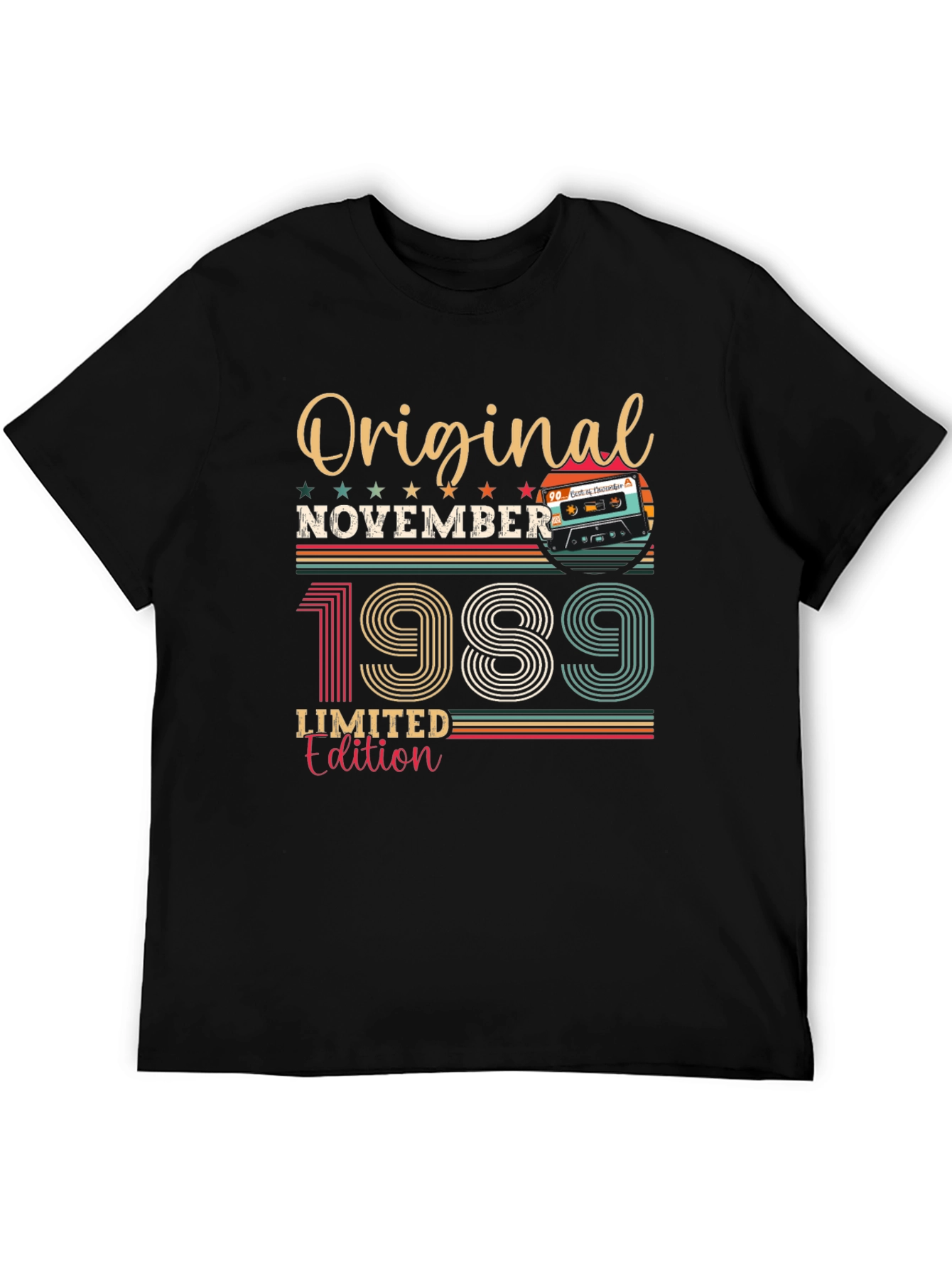 Original November 1989 Limited Edition Birthday T-Shirt