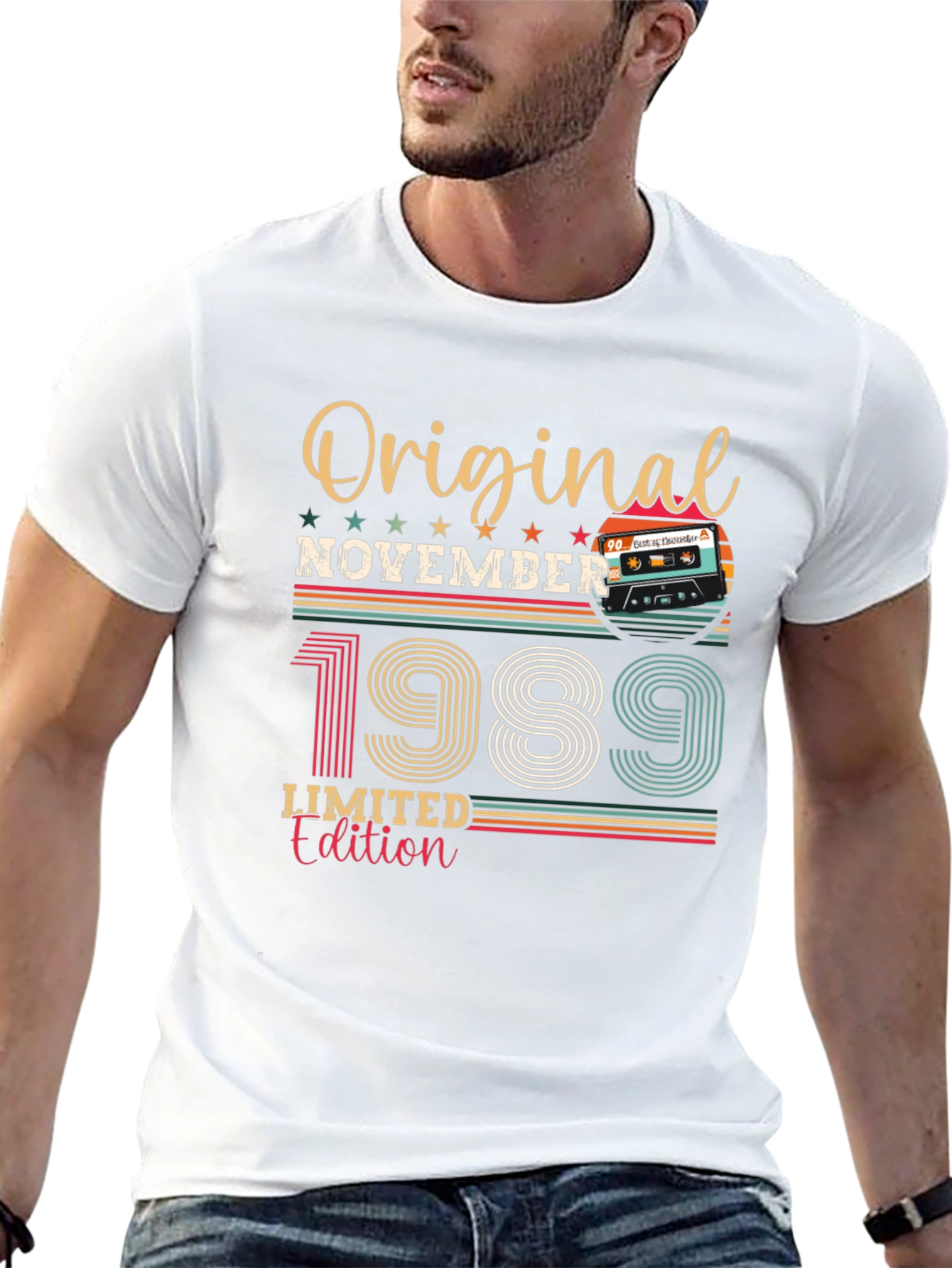 Original November 1989 Limited Edition Birthday T-Shirt