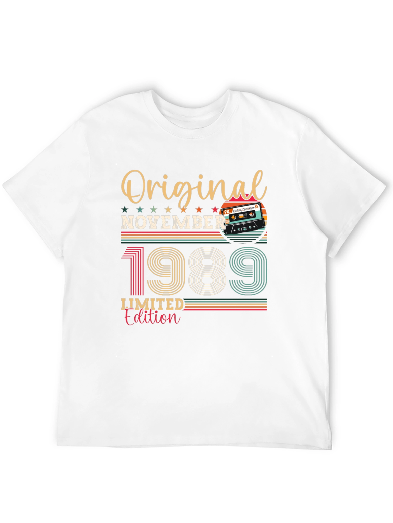 Original November 1989 Limited Edition Birthday T-Shirt