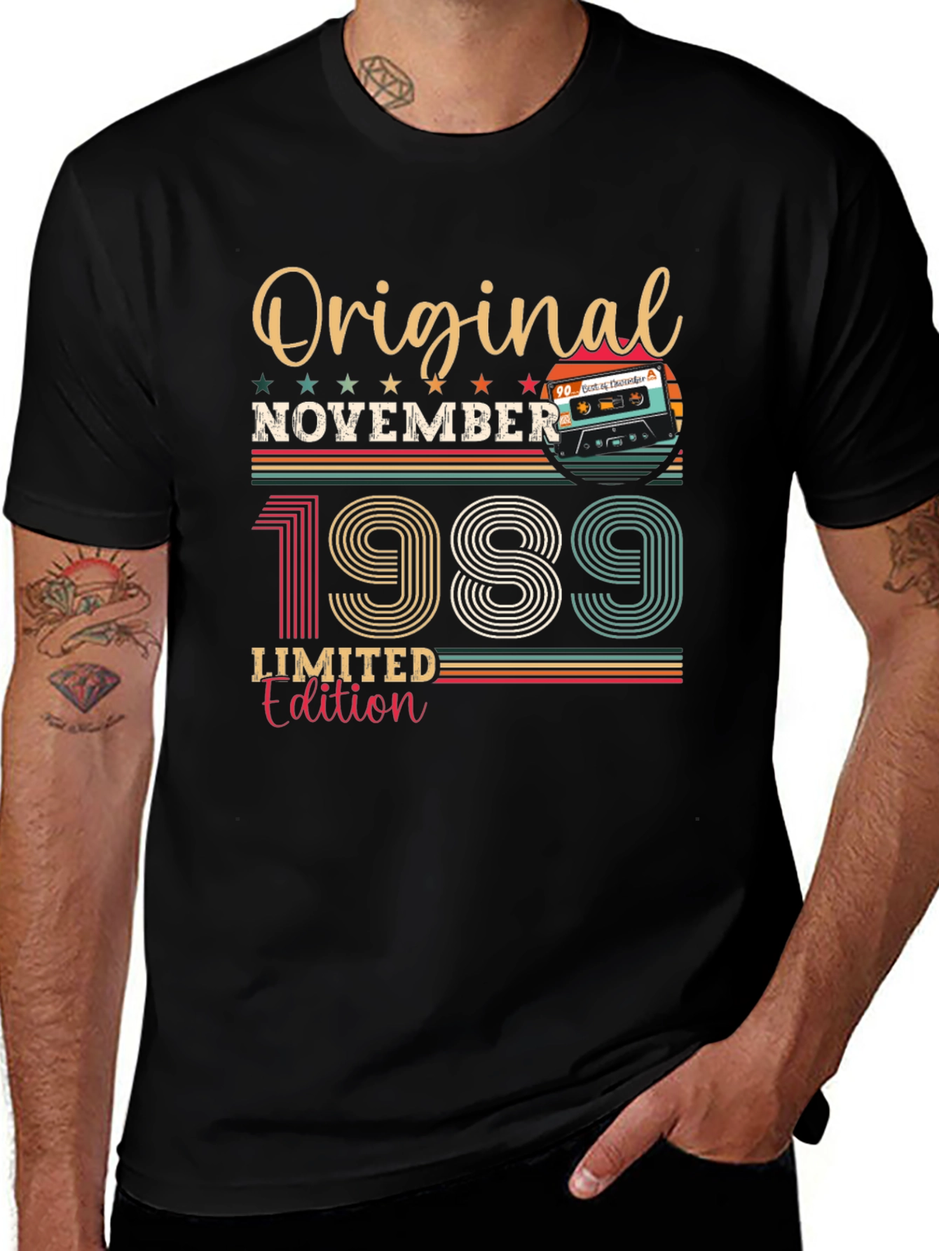 Original November 1989 Limited Edition Birthday T-Shirt