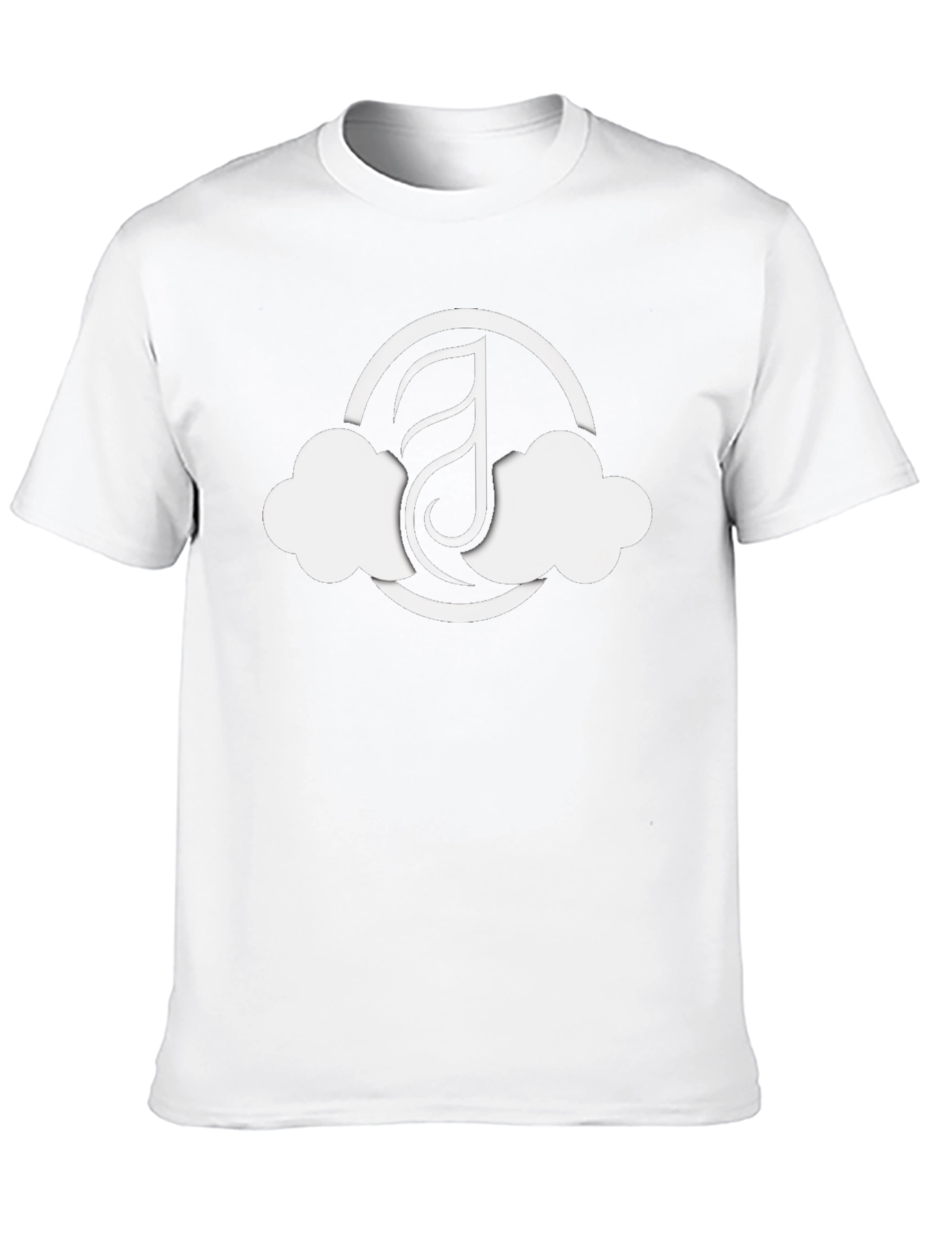 Cloud Logo Black T-Shirt