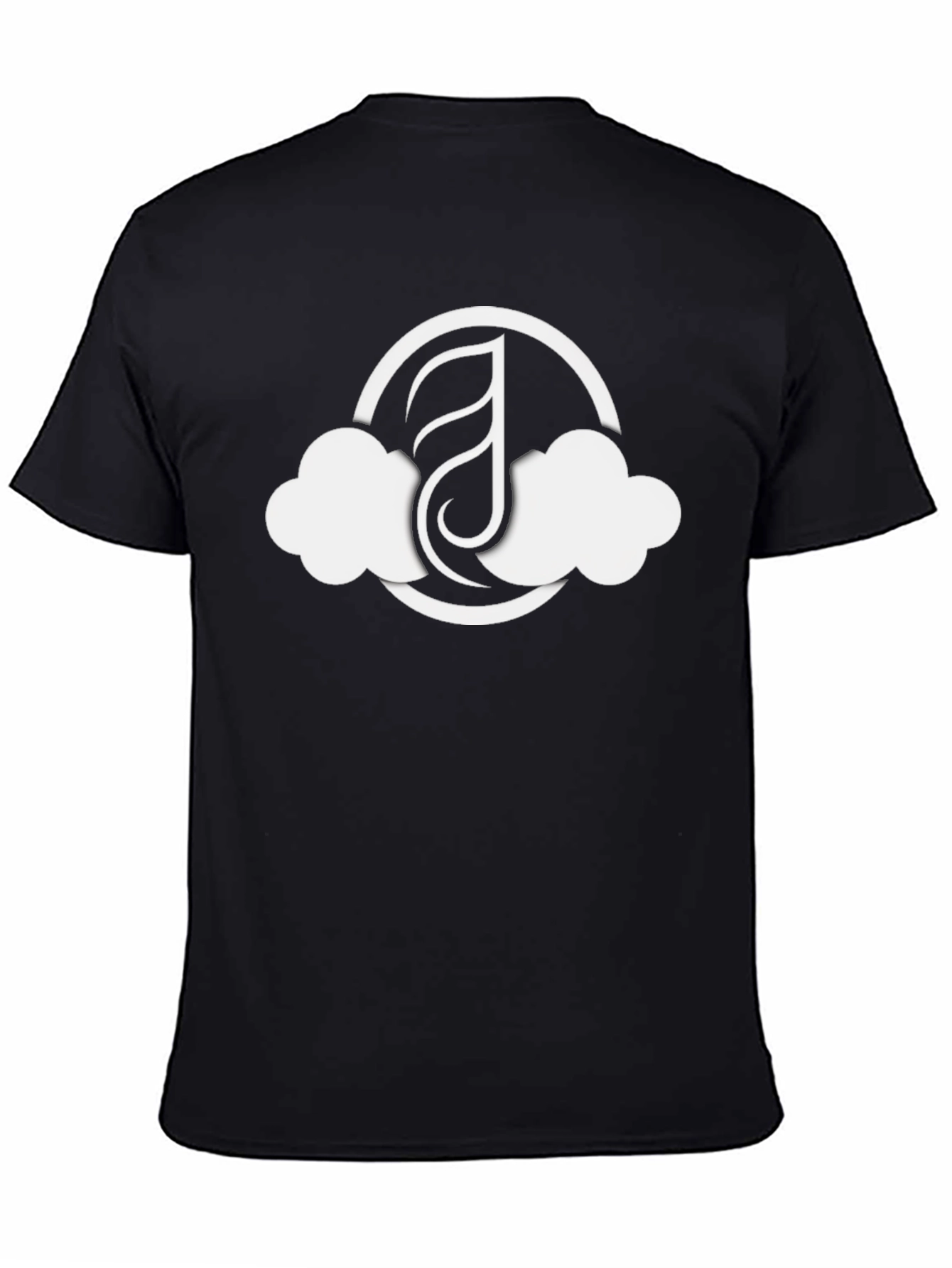 Cloud Logo Black T-Shirt