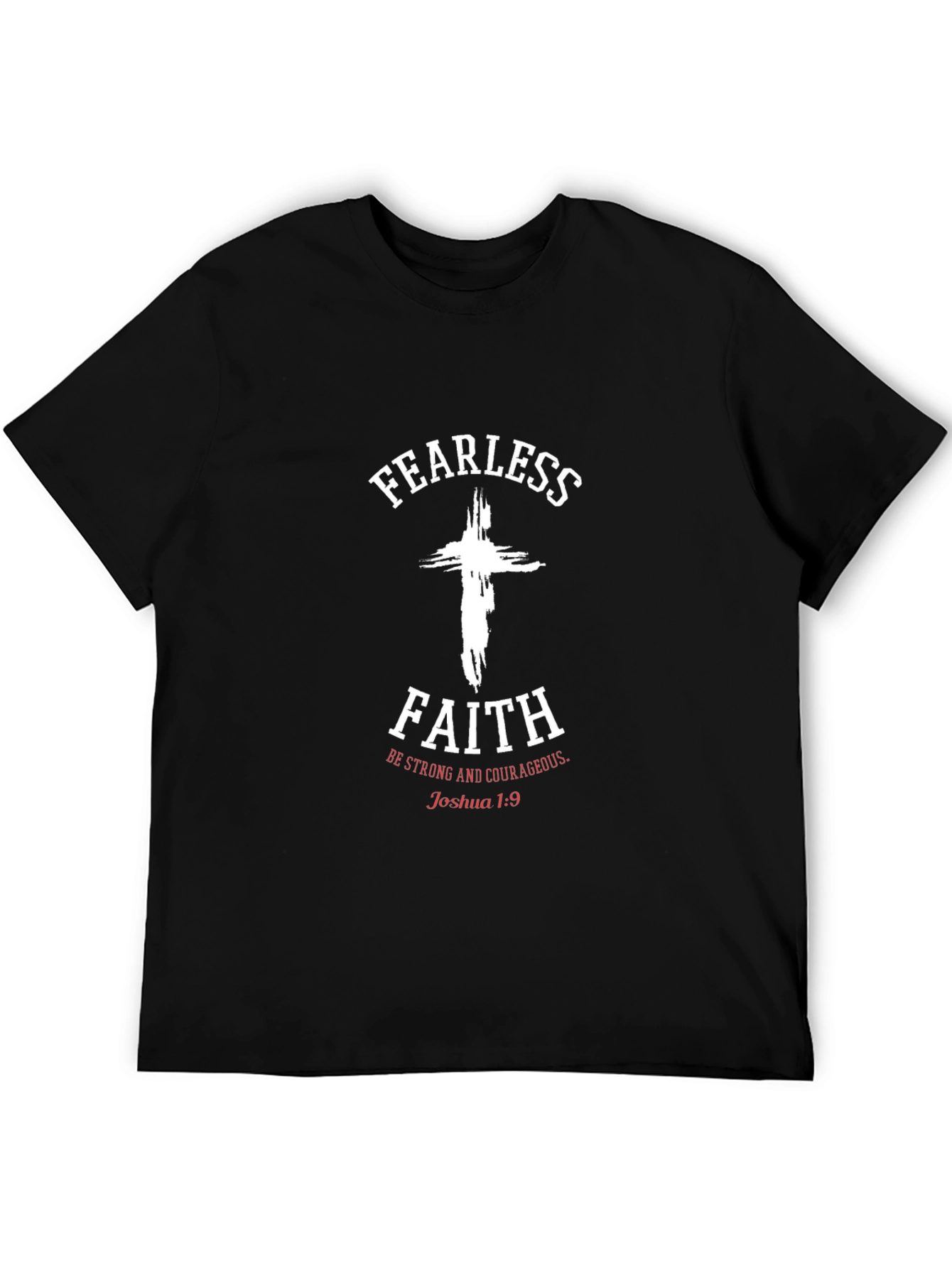 Fearless Faith Graphic Tee - Joshua 1:9