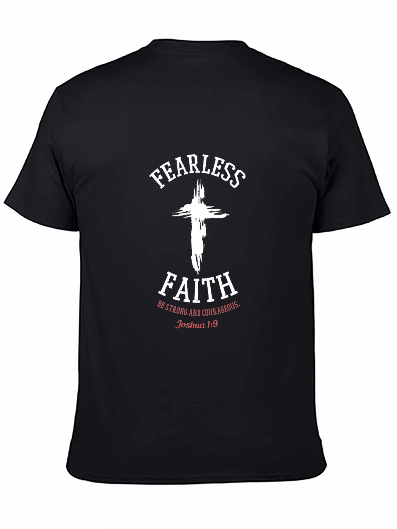 Fearless Faith Graphic Tee - Joshua 1:9