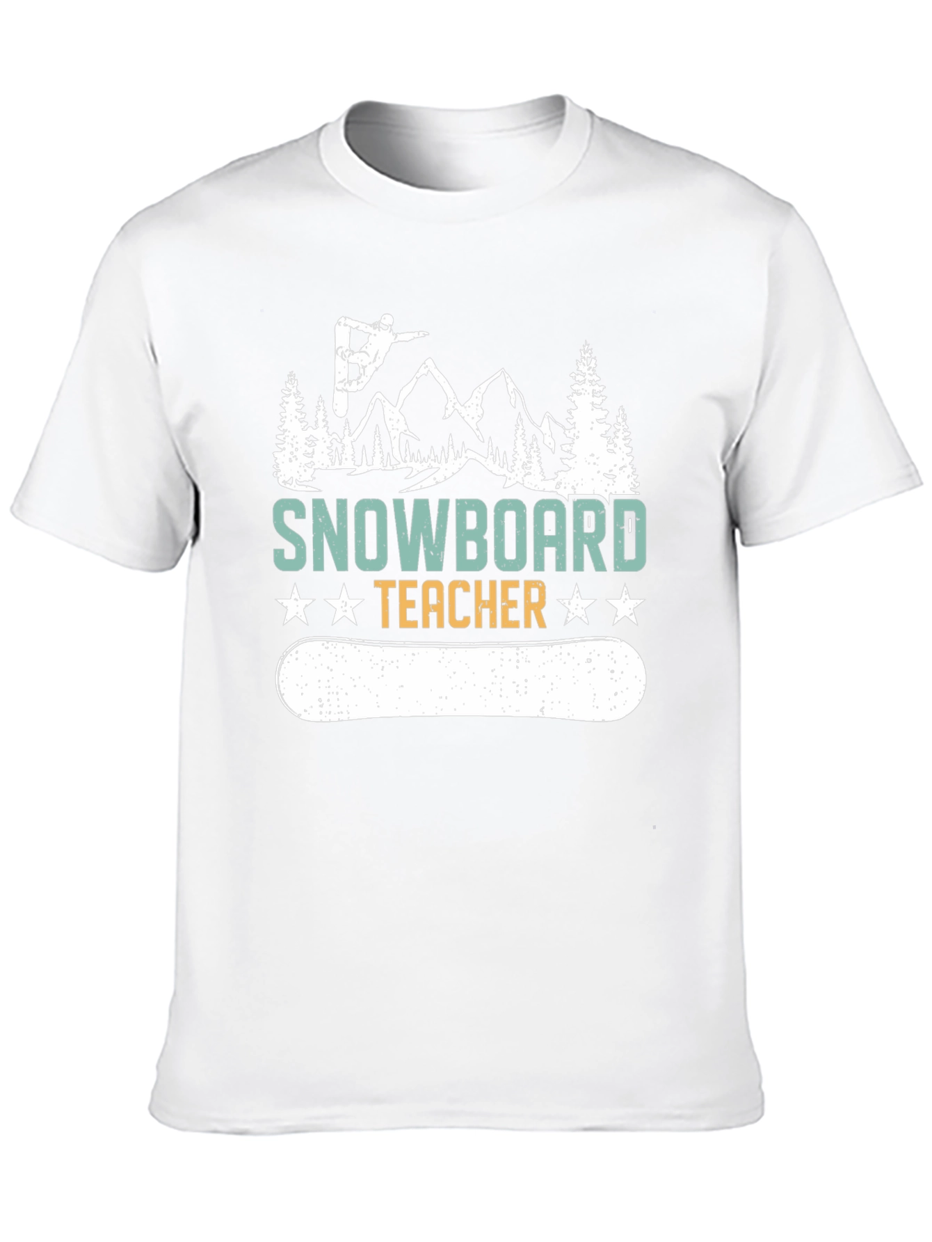 Snowboard Teacher Graphic T-Shirt