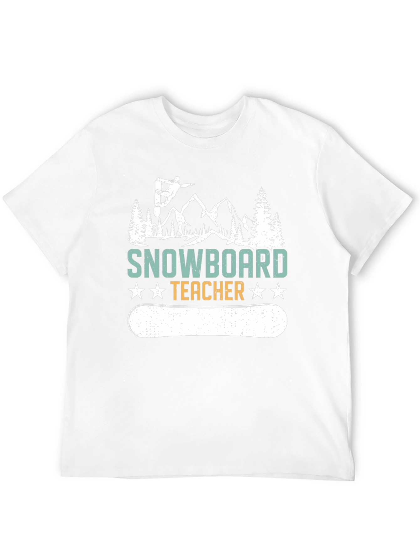 Snowboard Teacher Graphic T-Shirt