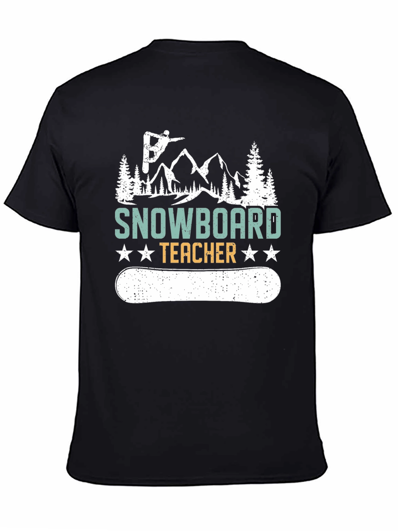 Snowboard Teacher Graphic T-Shirt