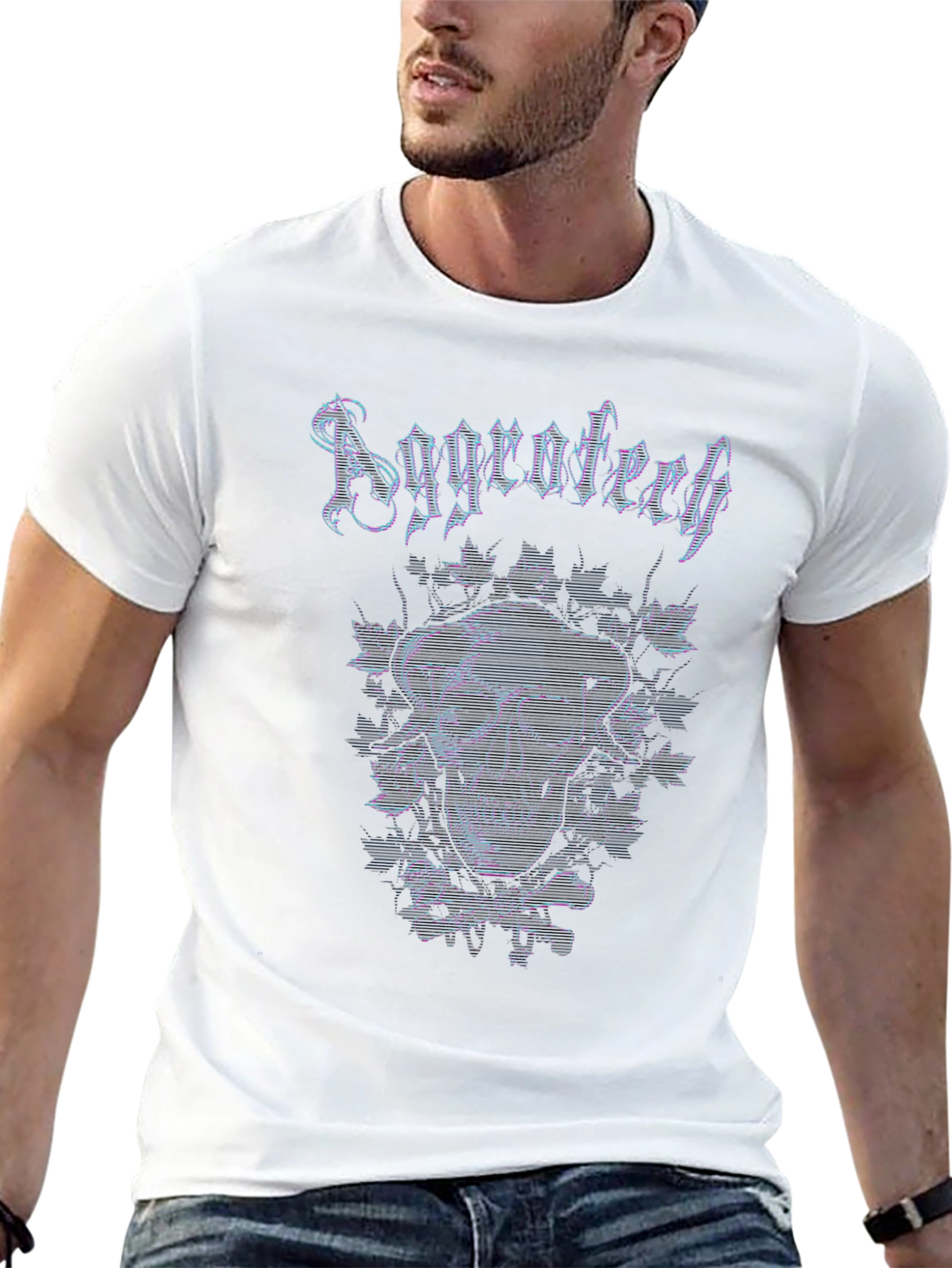 Skull Graphic Tee - Dark Aesthetic T-Shirt