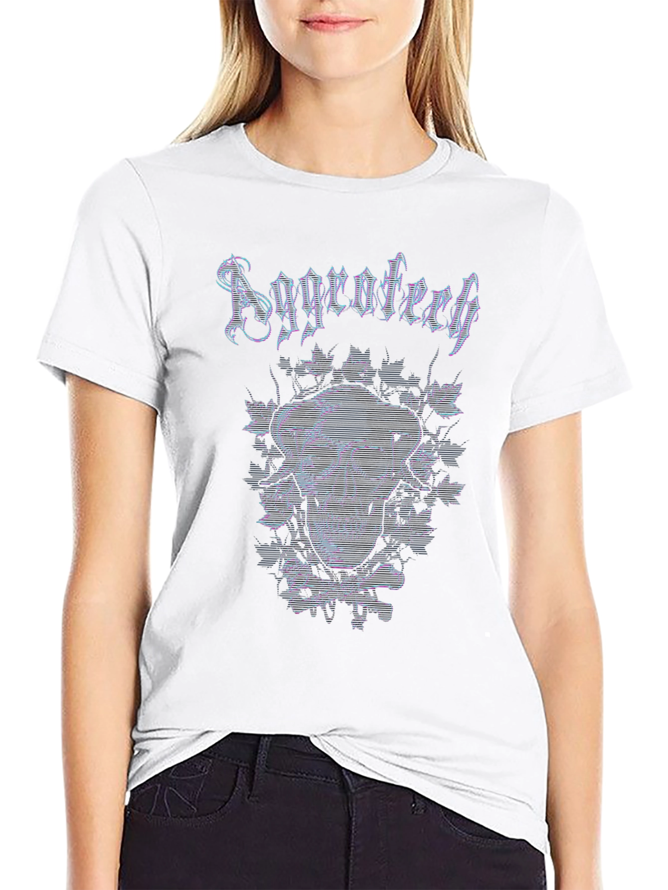 Skull Graphic Tee - Dark Aesthetic T-Shirt