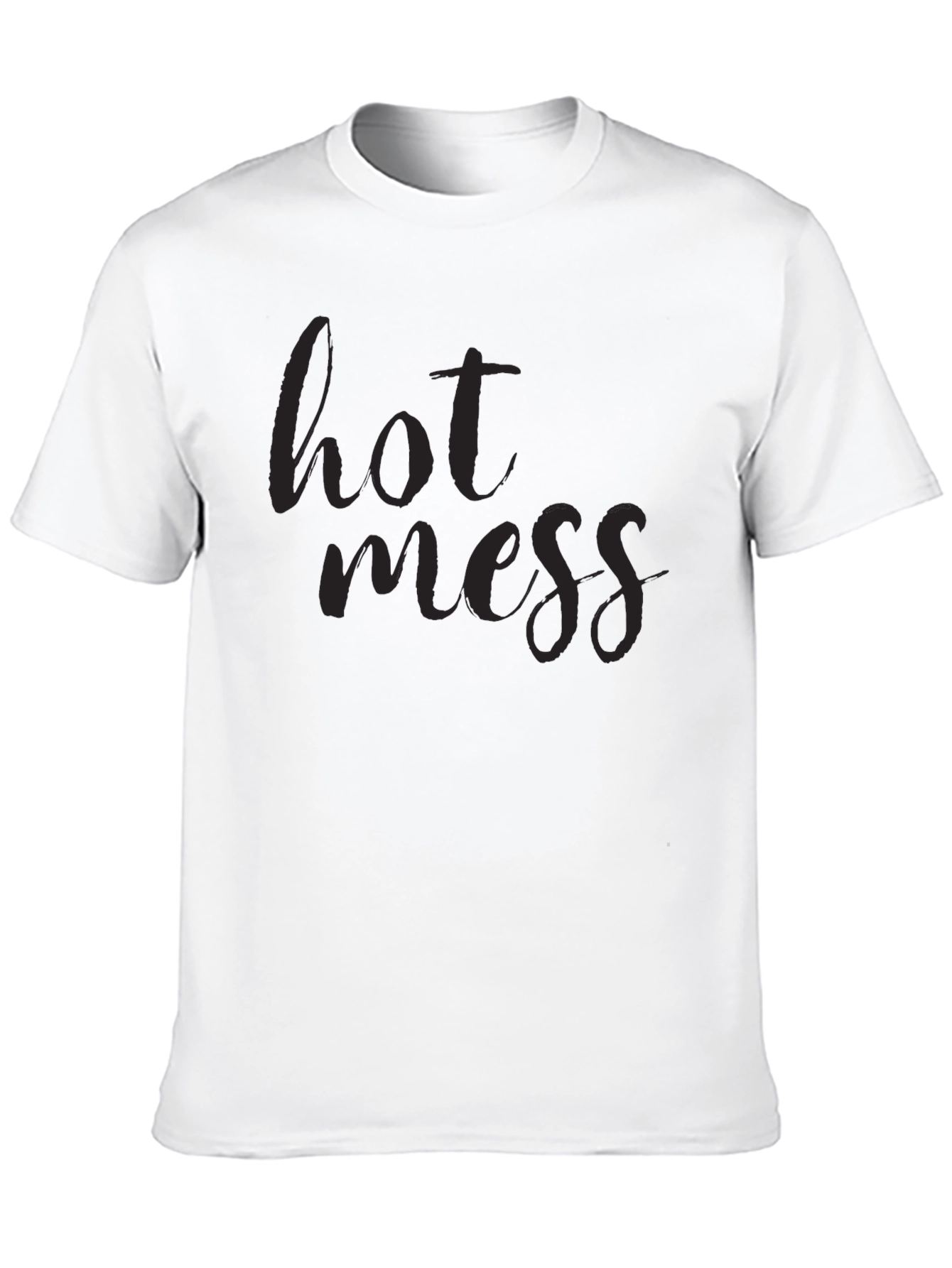 Hot Mess Graphic Tee - Unisex Cotton Blend T-Shirt