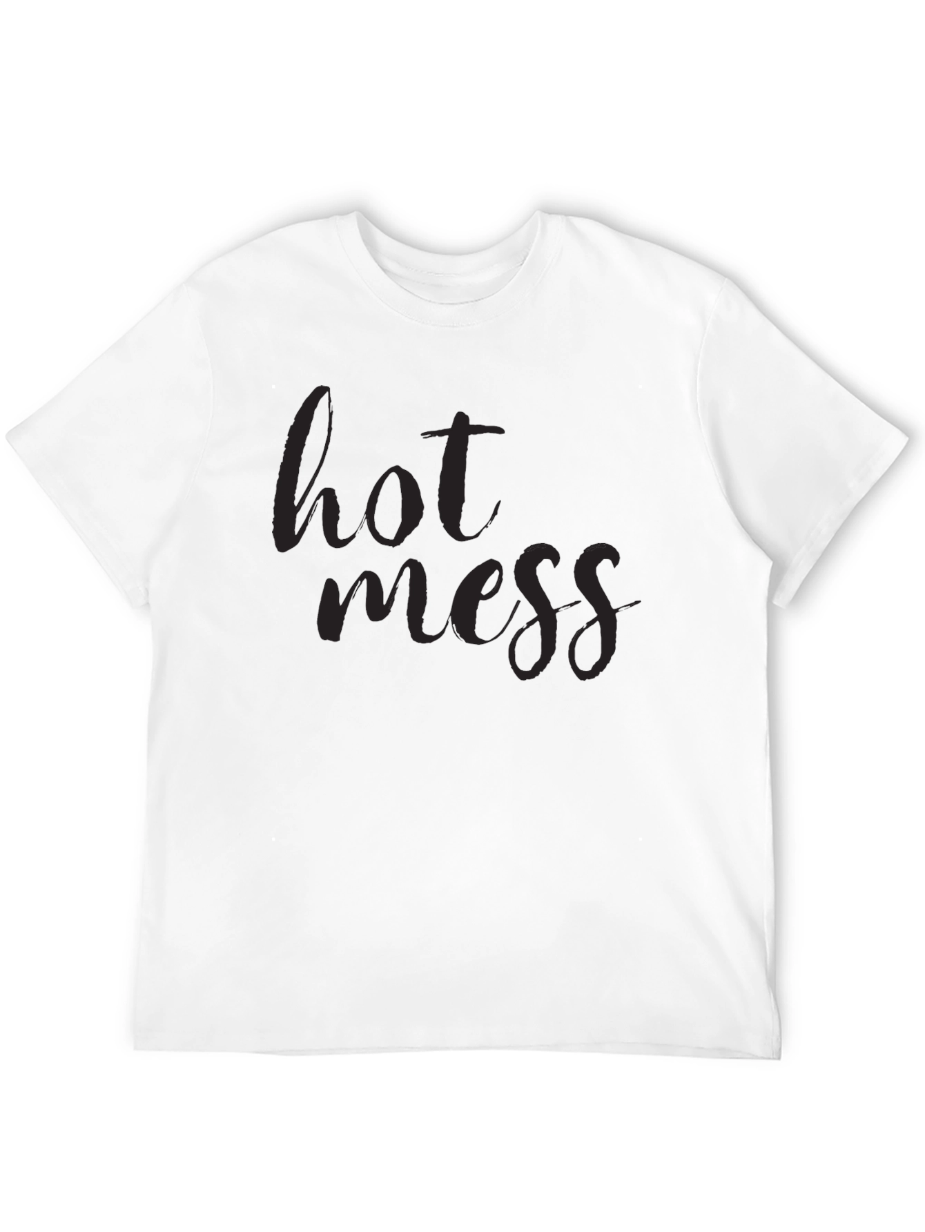 Hot Mess Graphic Tee - Unisex Cotton Blend T-Shirt