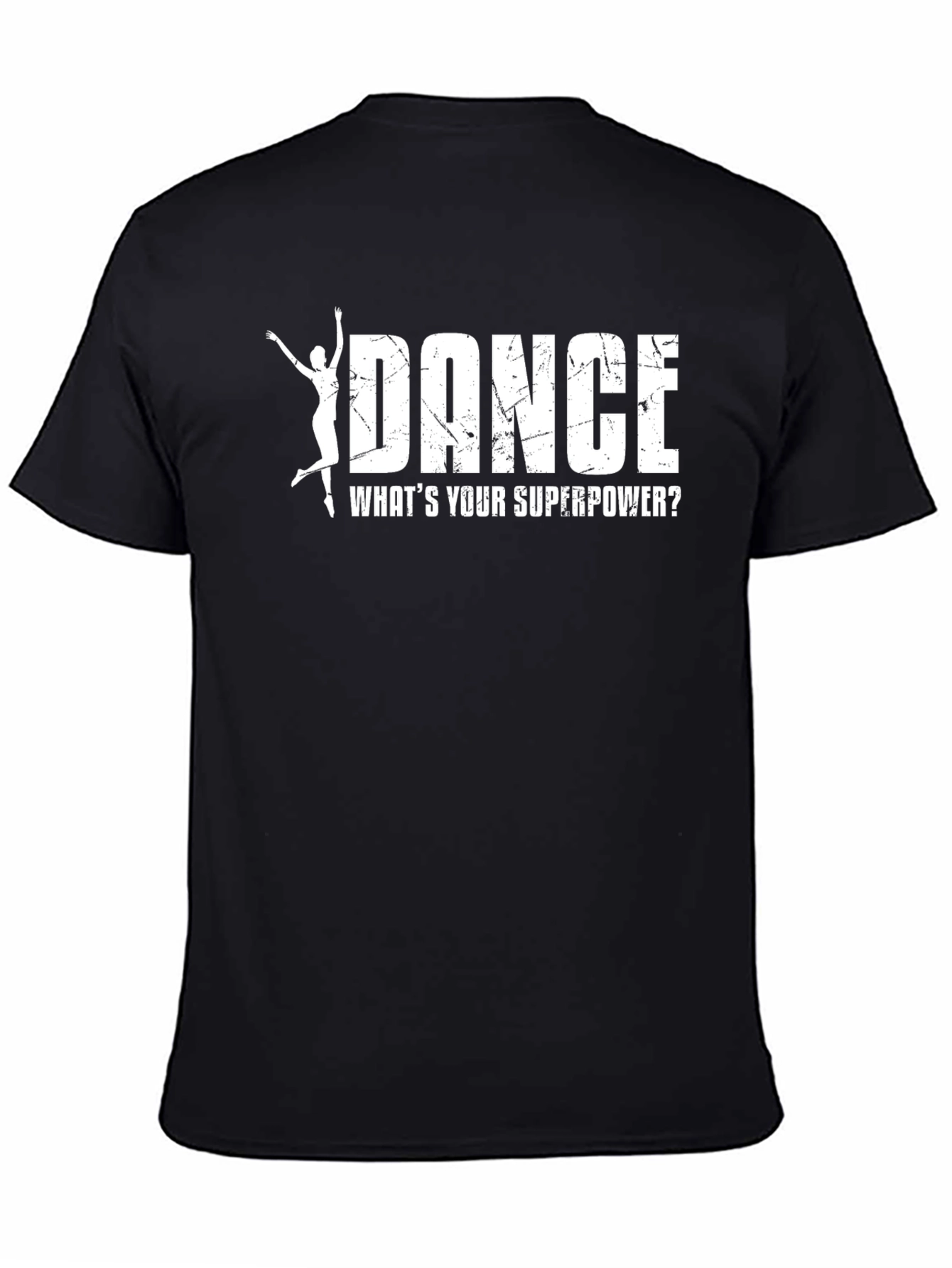 Dance Superpower T-Shirt - Black Cotton Tee